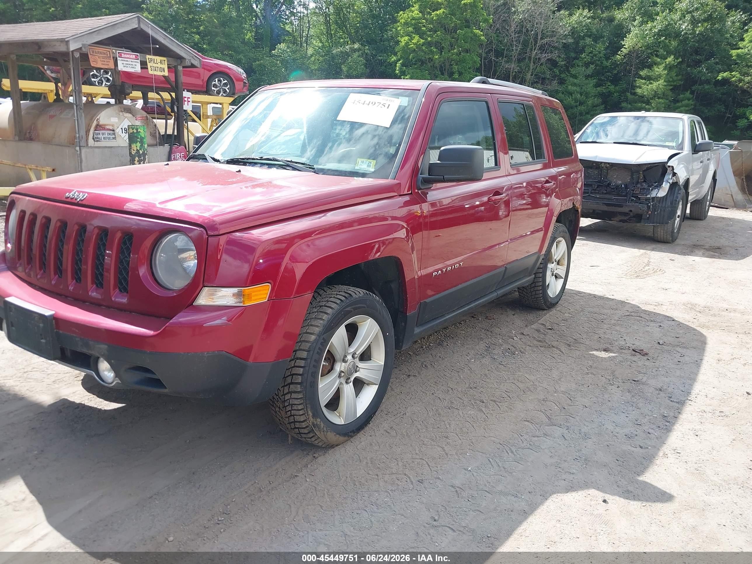 2012 Jeep Patriot Limited Maroon vin: 1C4NJRCB4CD624594