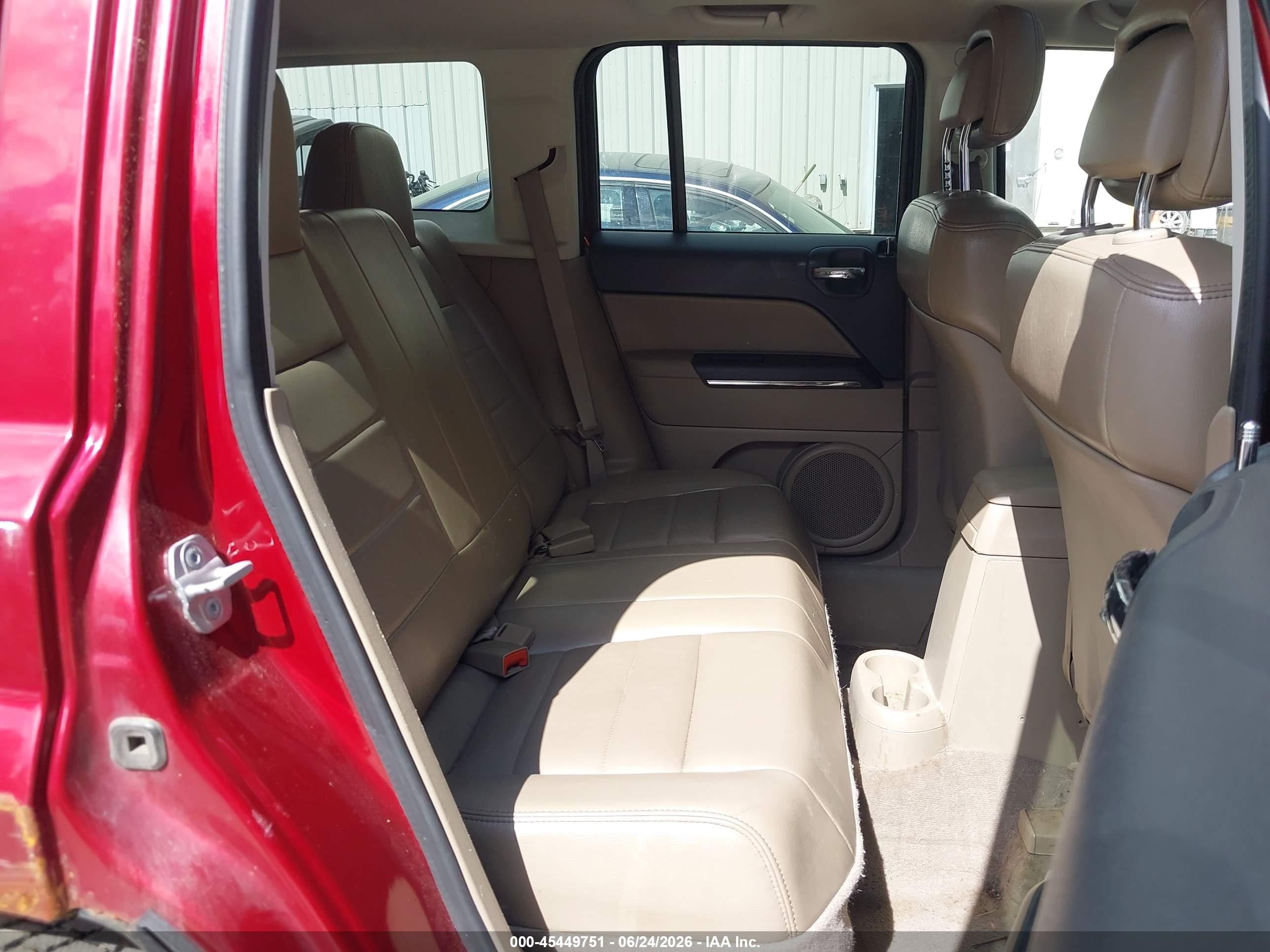 2012 Jeep Patriot Limited Maroon vin: 1C4NJRCB4CD624594