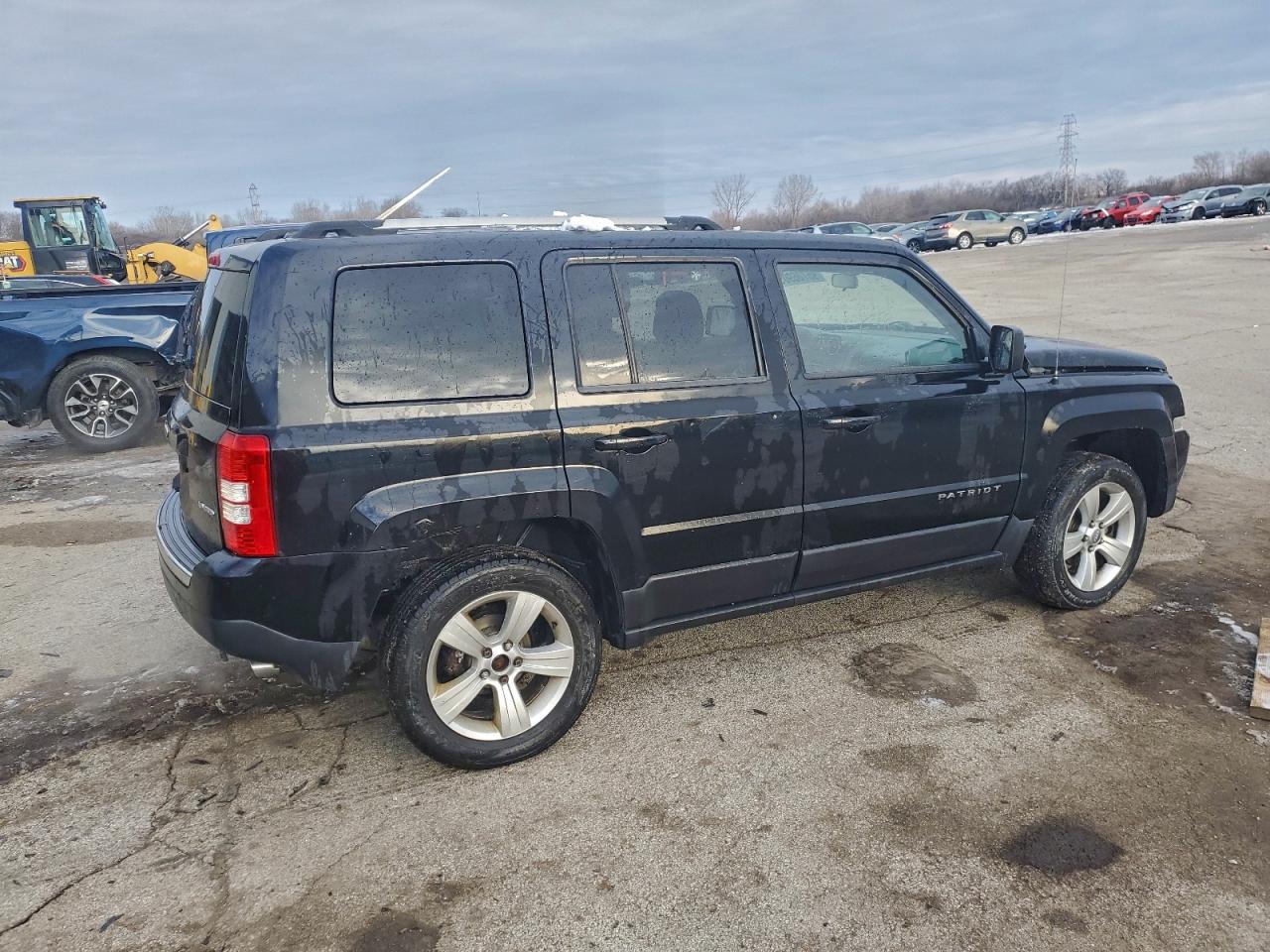 2014 Jeep Patriot Limited Black vin: 1C4NJRCB4ED728599