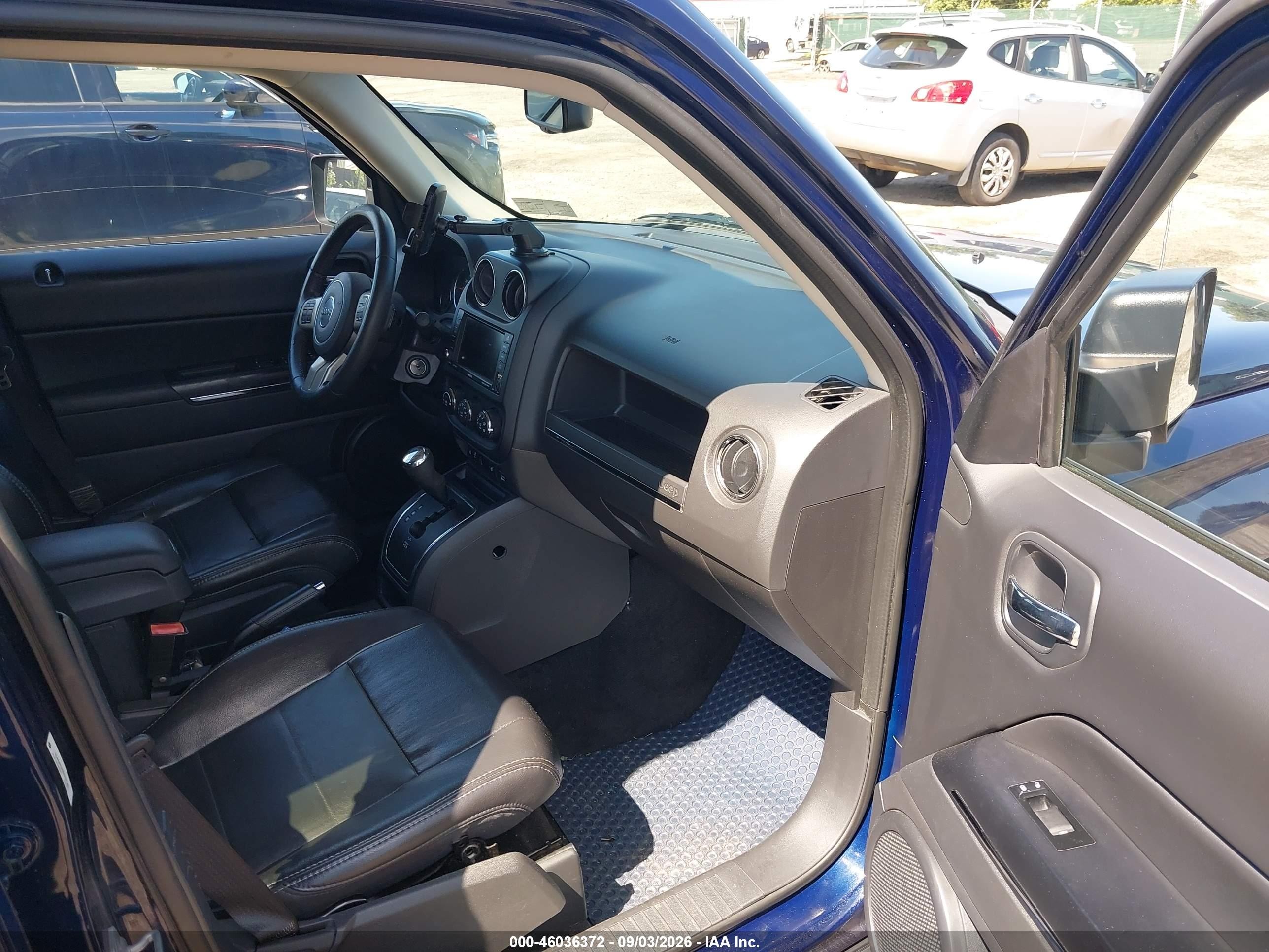 2013 Jeep Patriot Limited Blue vin: 1C4NJRCB5DD121240