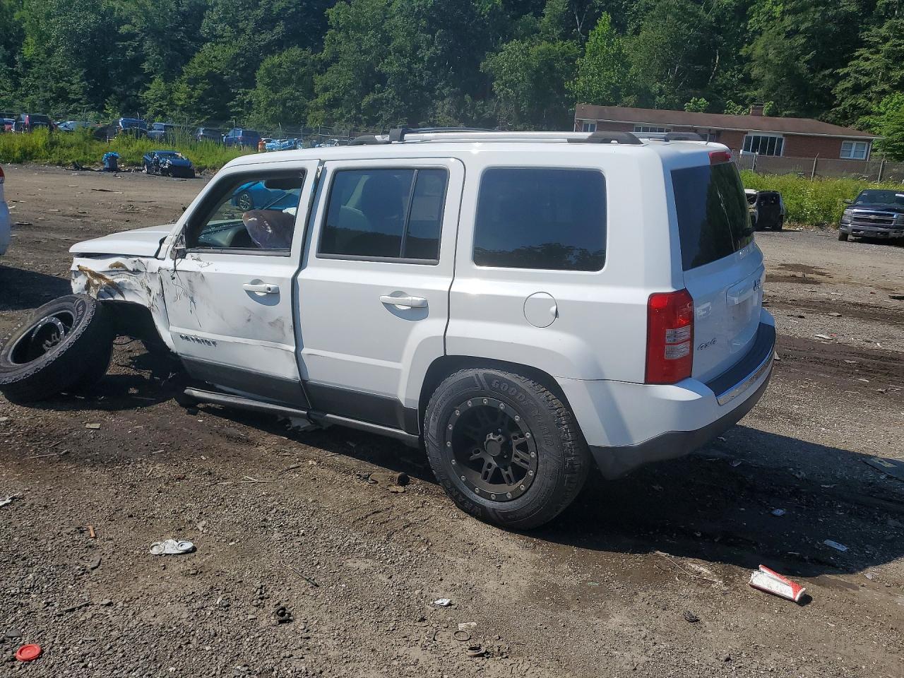 2014 Jeep Patriot Limited White vin: 1C4NJRCB5ED532736