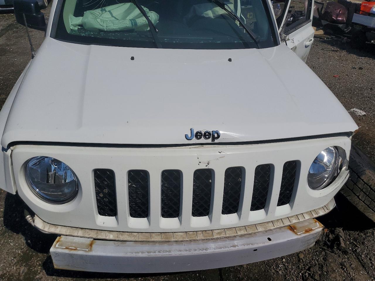 2014 Jeep Patriot Limited White vin: 1C4NJRCB5ED532736