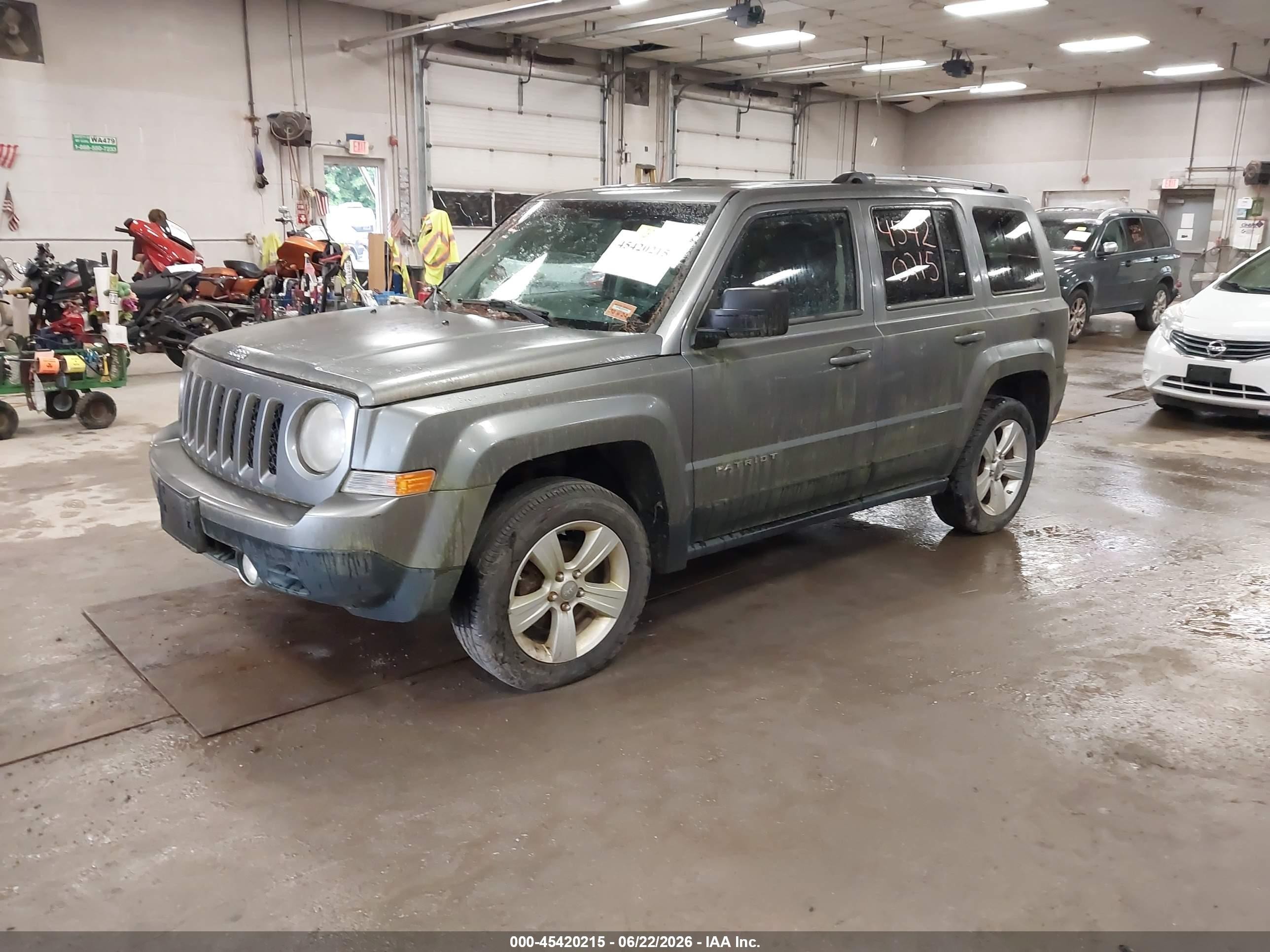 2012 Jeep Patriot Limited Серый vin: 1C4NJRCB6CD619655