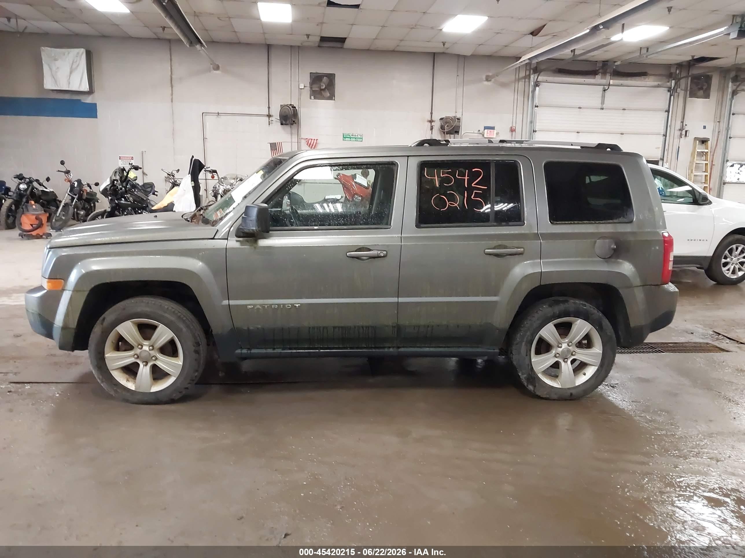 2012 Jeep Patriot Limited Серый vin: 1C4NJRCB6CD619655