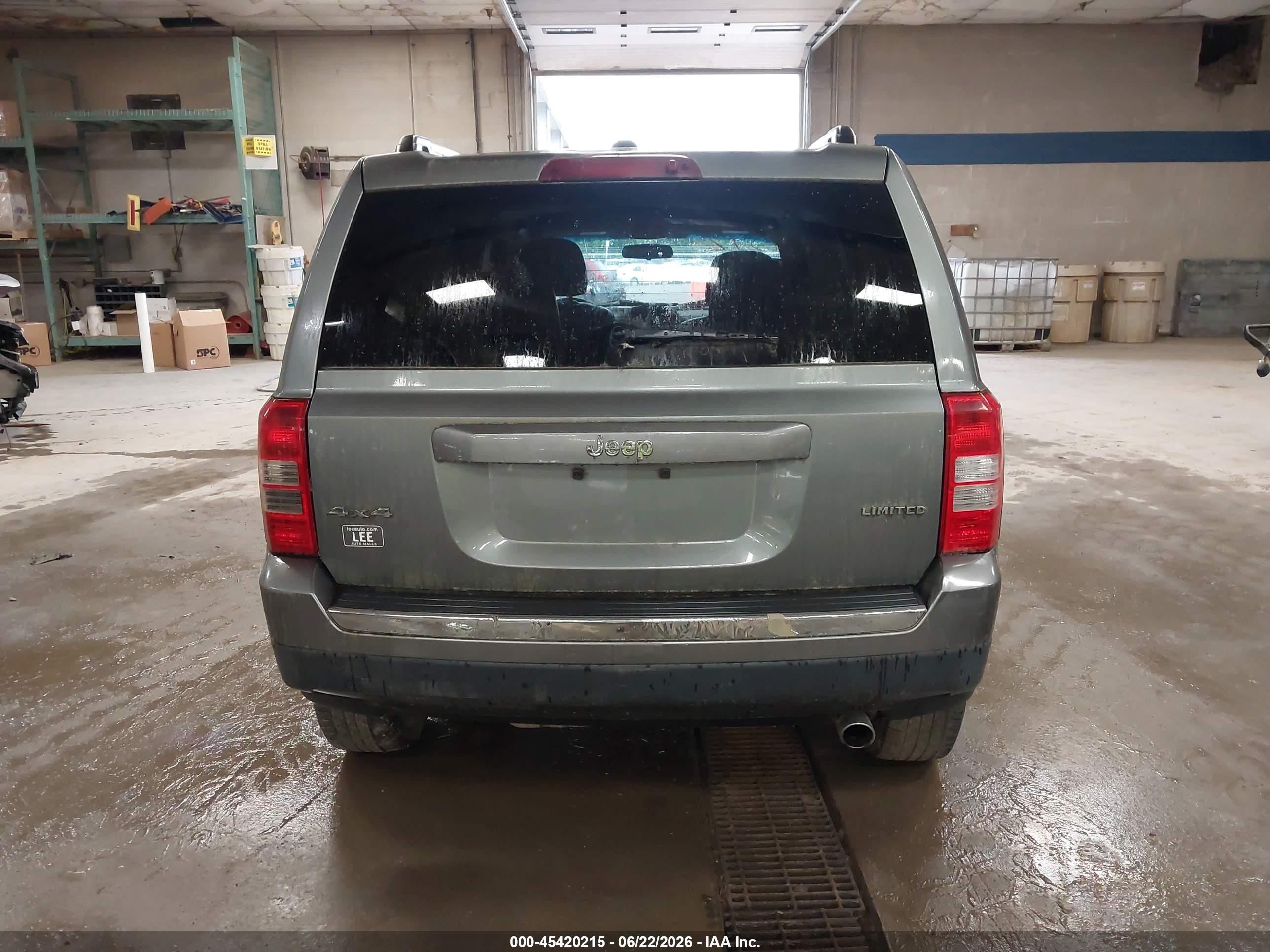 2012 Jeep Patriot Limited Серый vin: 1C4NJRCB6CD619655