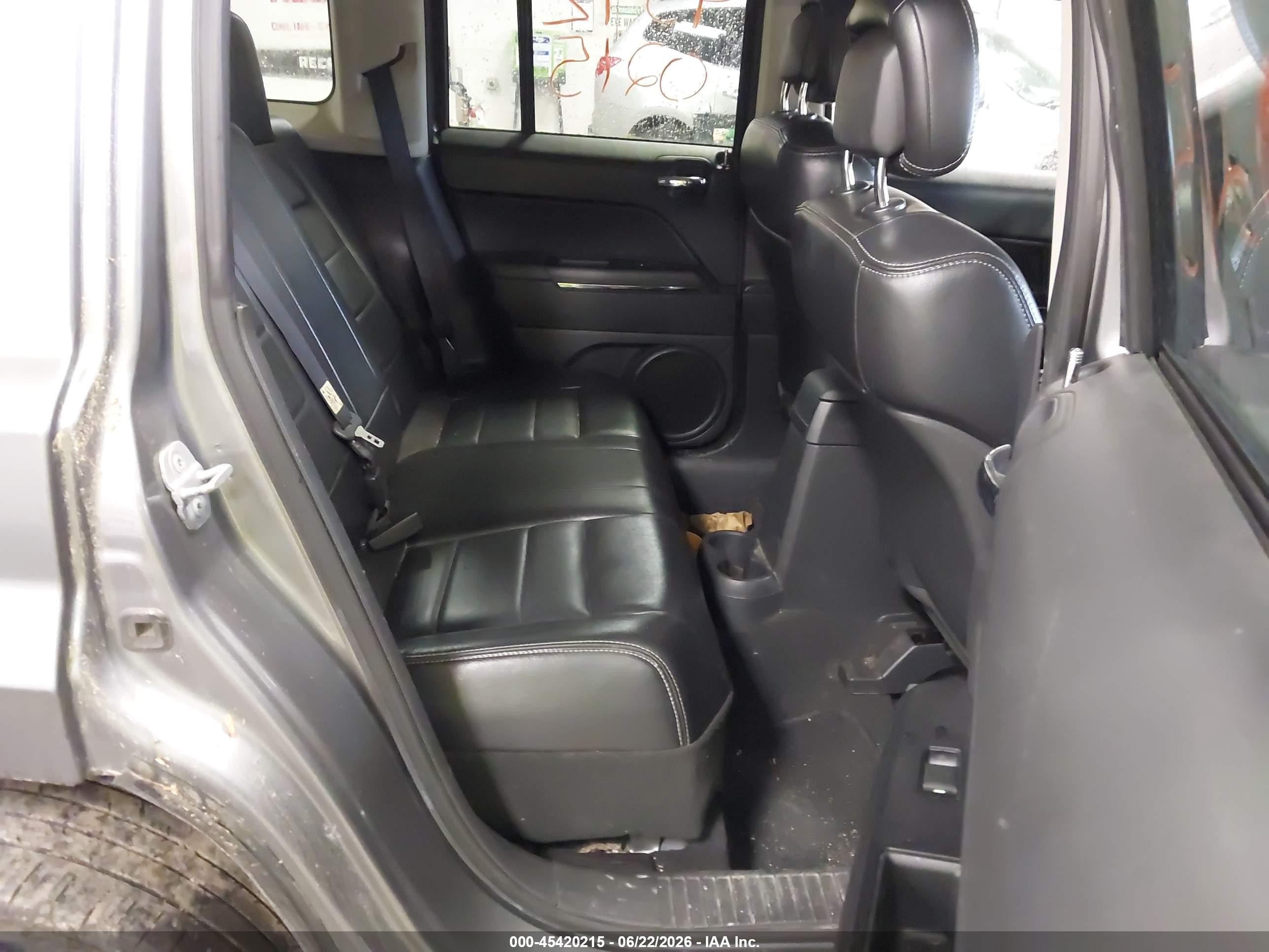 2012 Jeep Patriot Limited Серый vin: 1C4NJRCB6CD619655