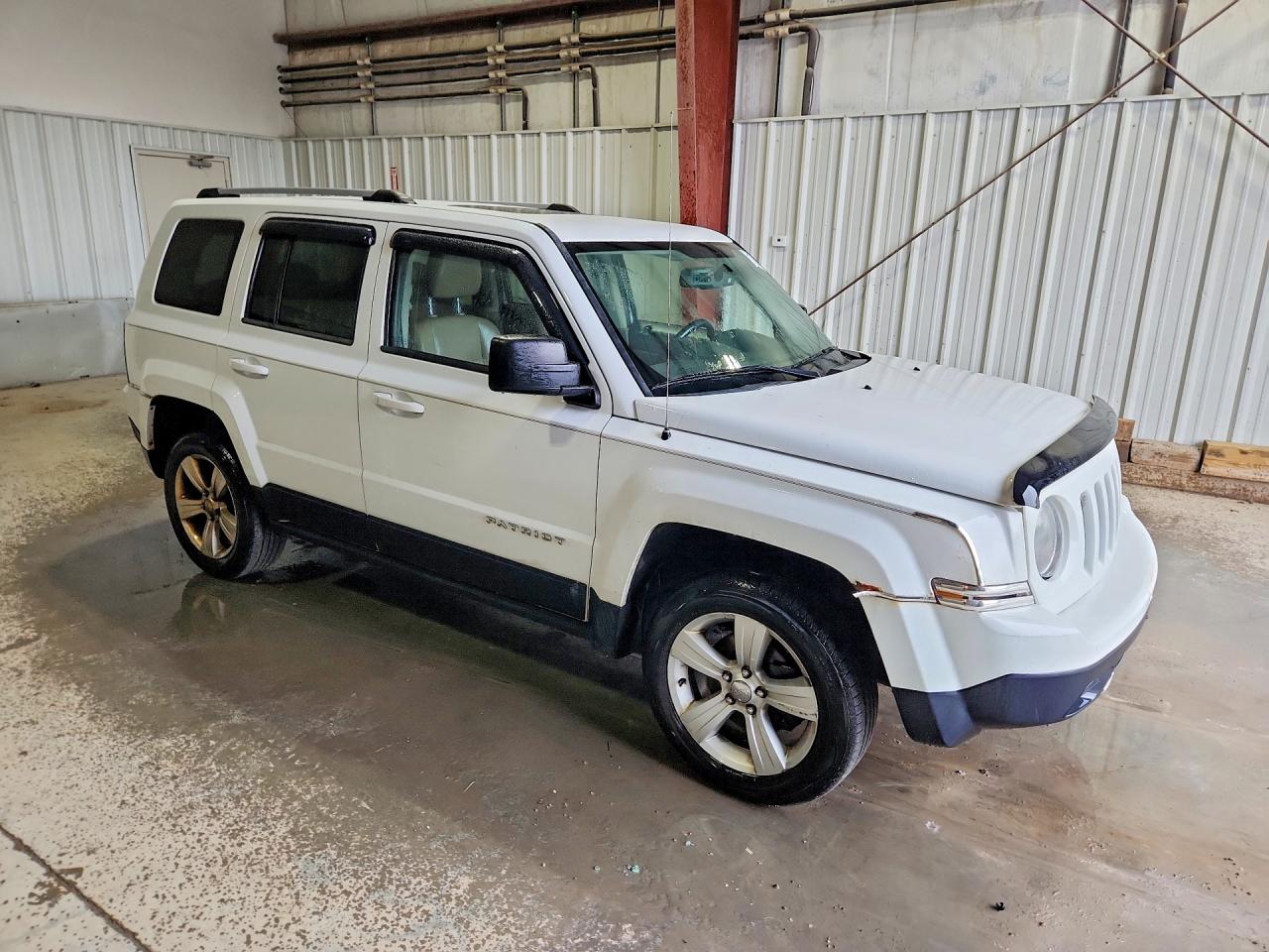 2014 Jeep Patriot Limited White vin: 1C4NJRCB6ED626057