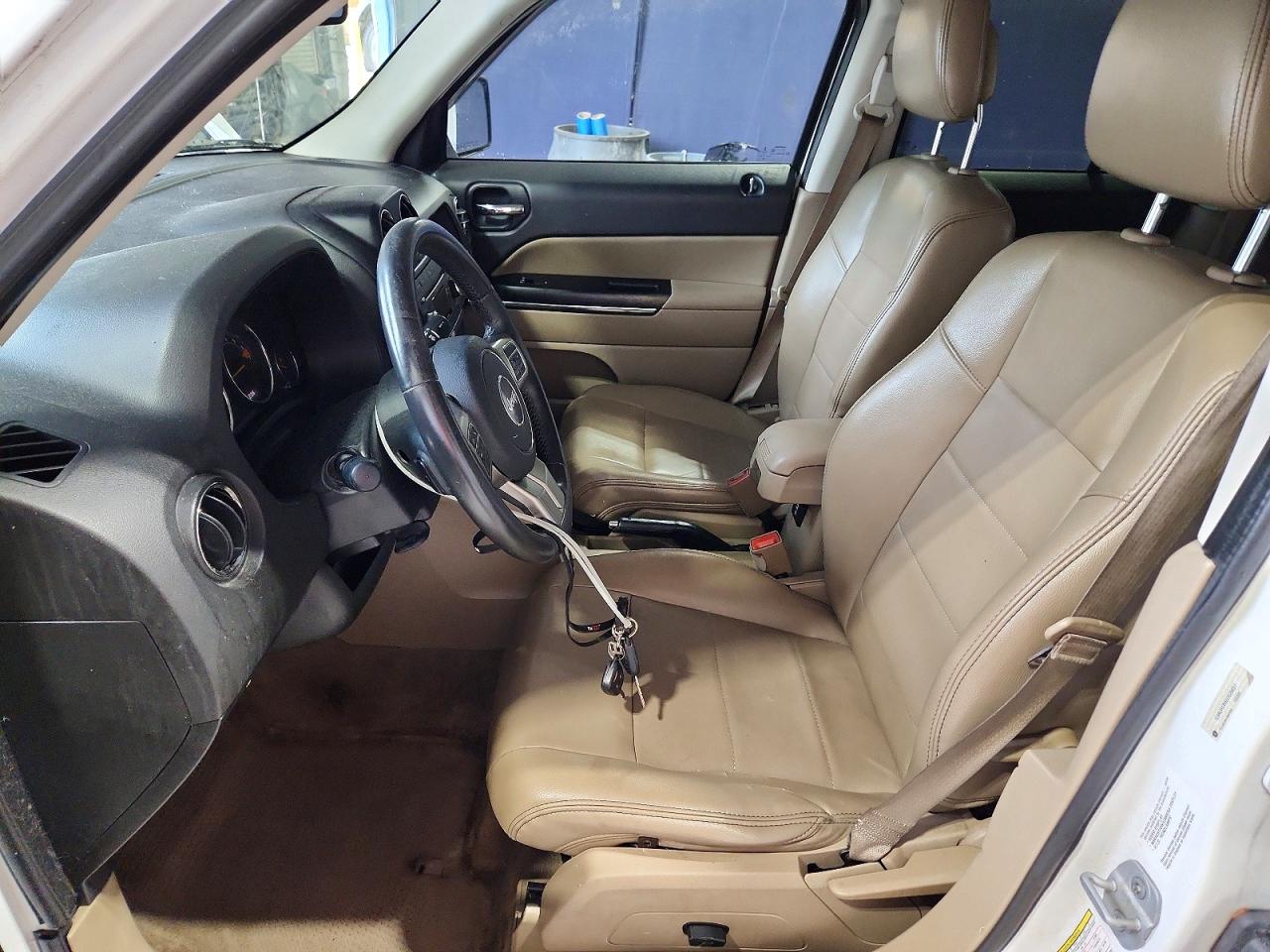 2014 Jeep Patriot Limited White vin: 1C4NJRCB6ED626057