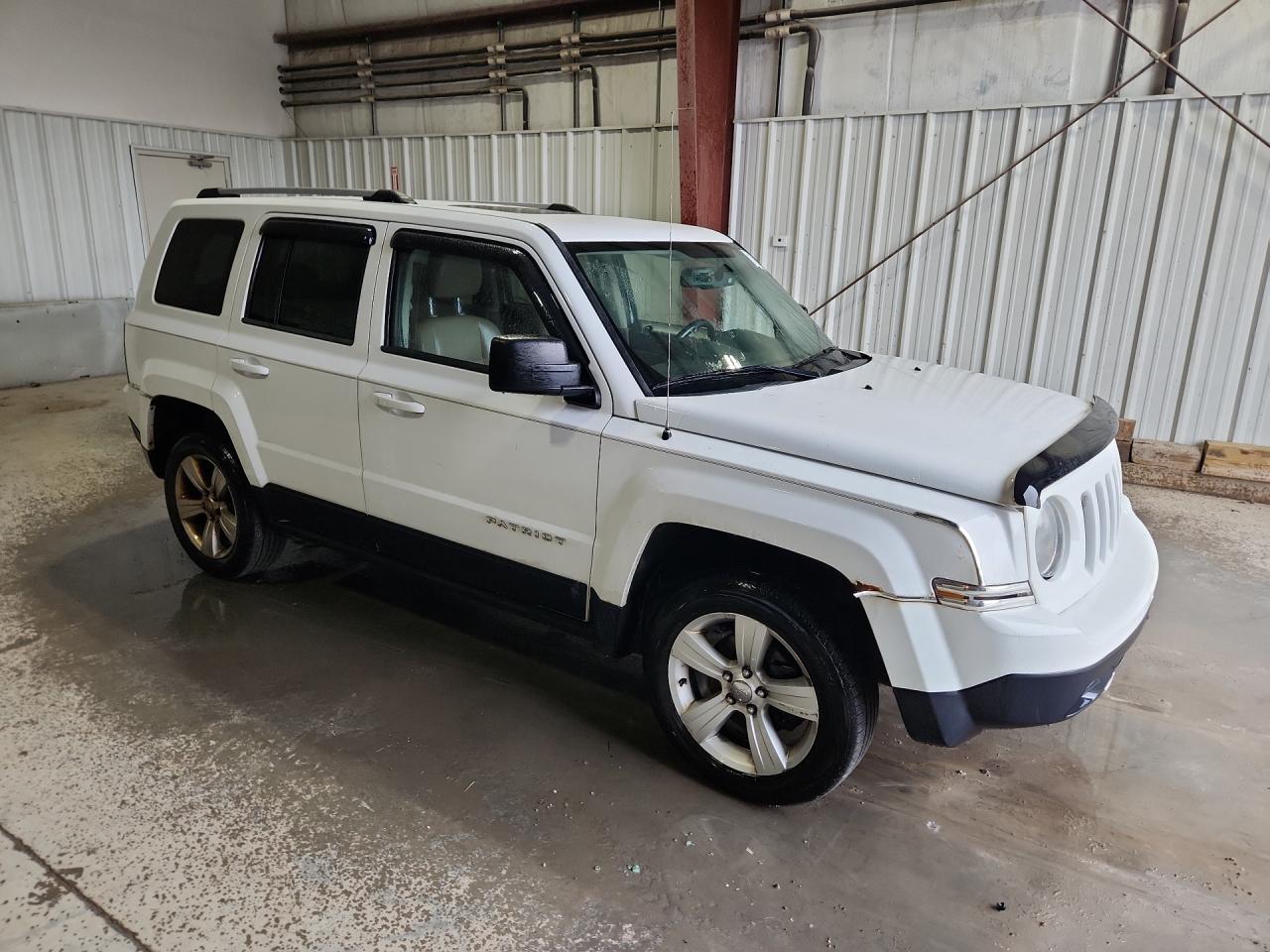 2014 Jeep Patriot Limited White vin: 1C4NJRCB6ED626057 Damage: Right Front Fender, Rust, 2 To 3 Inches
