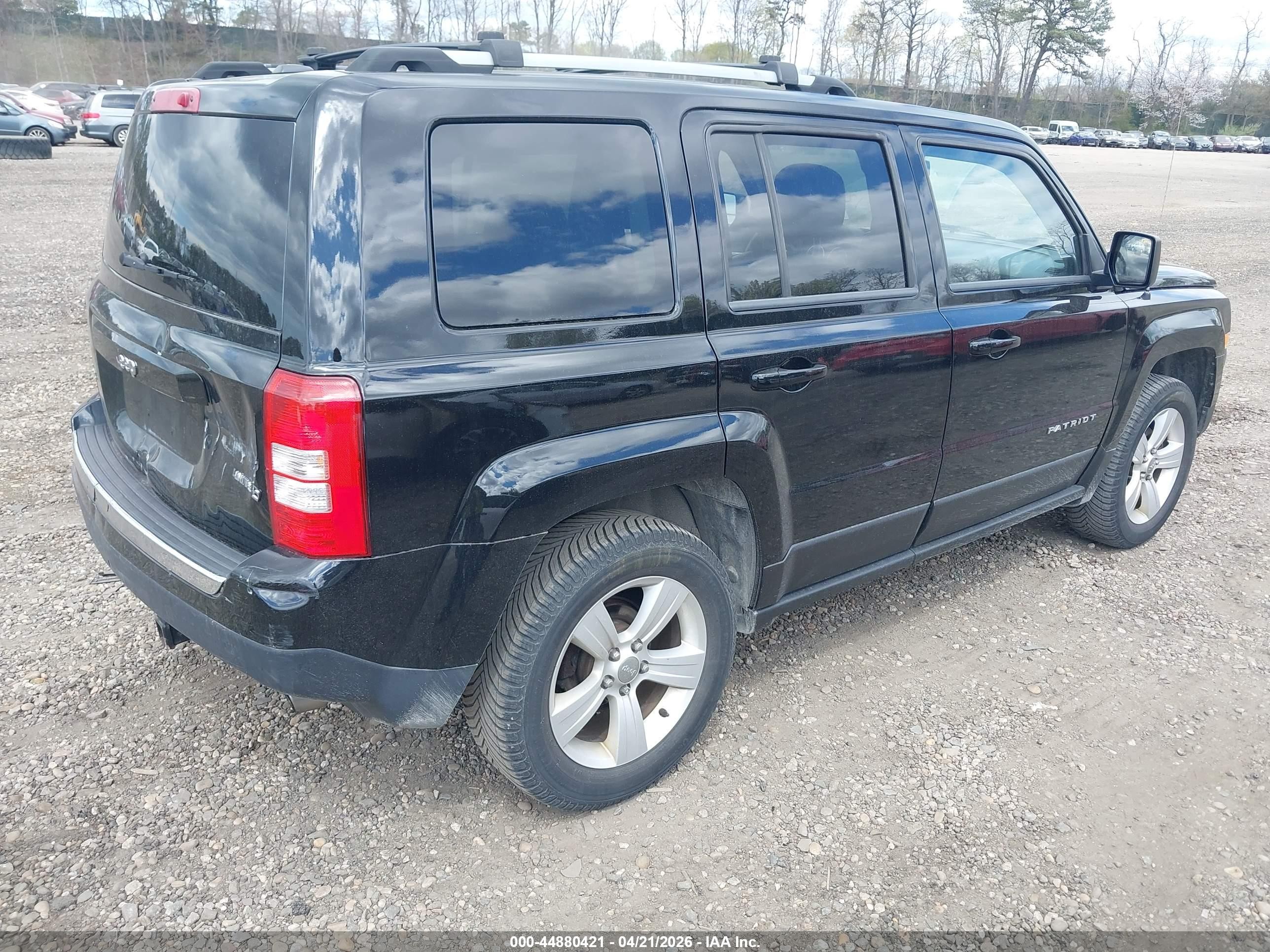 2014 Jeep Patriot Limited Black vin: 1C4NJRCB6ED684881