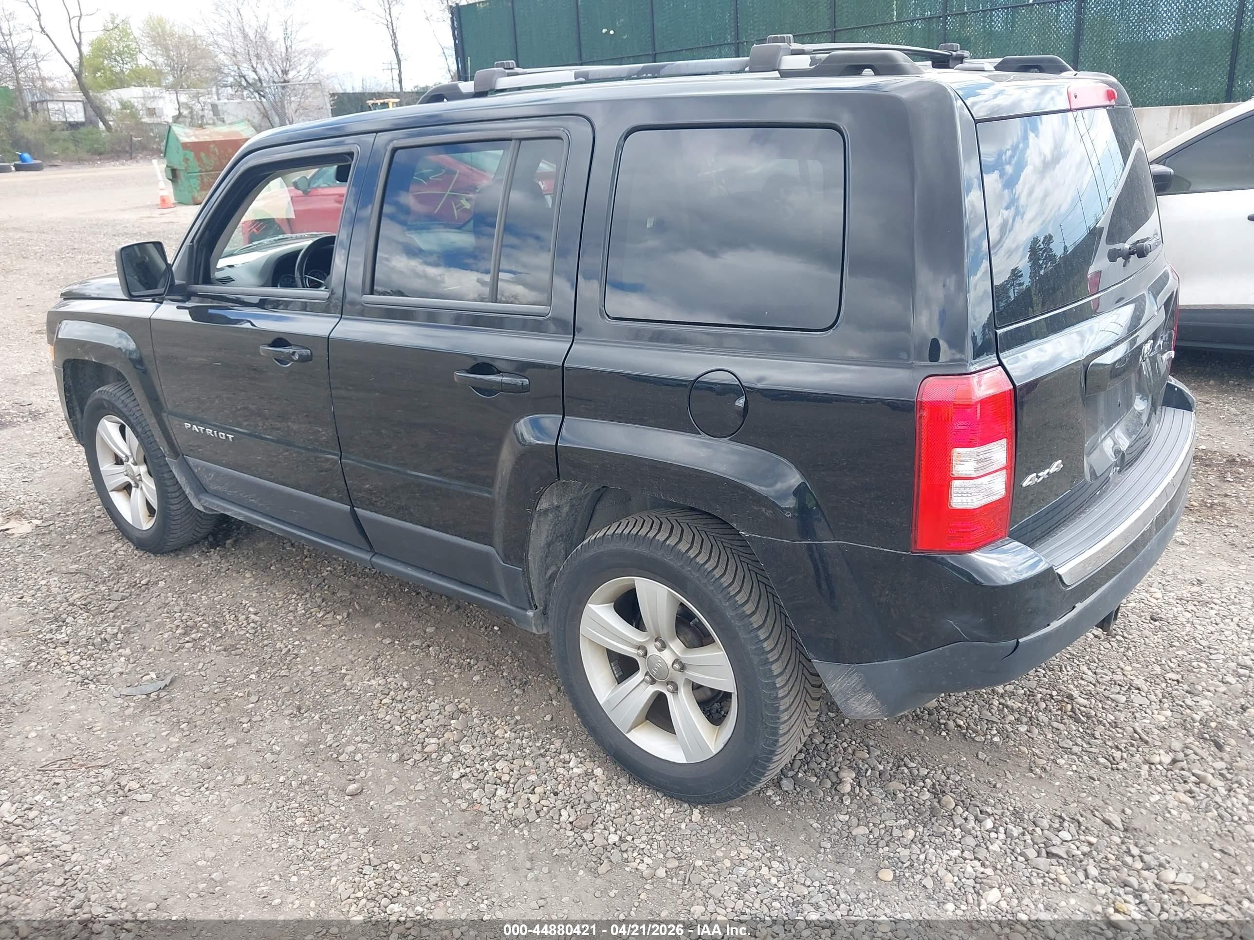 2014 Jeep Patriot Limited Black vin: 1C4NJRCB6ED684881