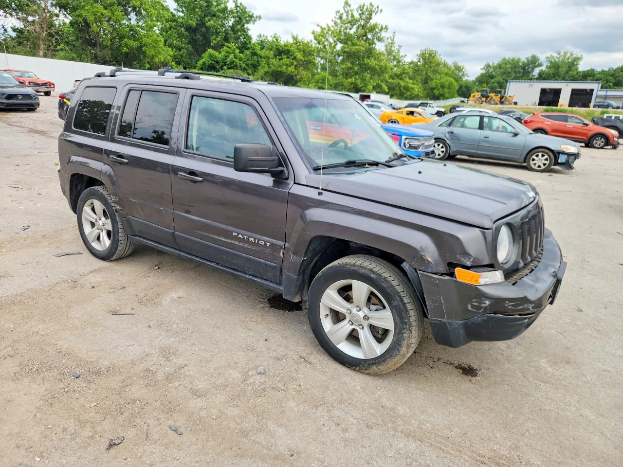 2014 Jeep Patriot Limited Gray vin: 1C4NJRCB6ED921546