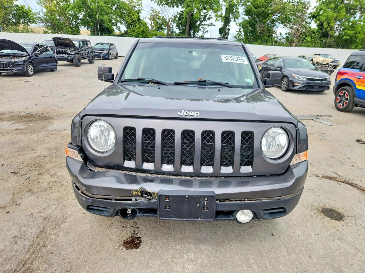 2014 Jeep Patriot Limited Gray vin: 1C4NJRCB6ED921546