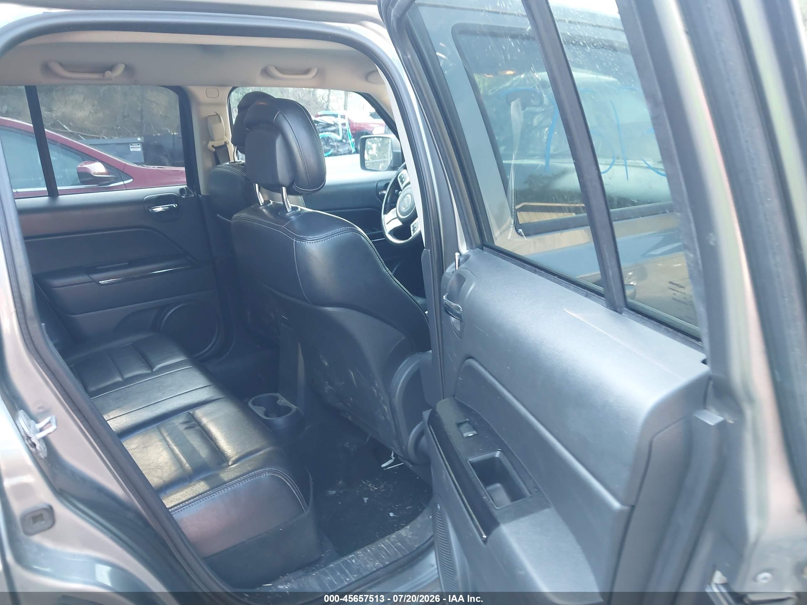 2012 Jeep Patriot Limited Gray vin: 1C4NJRCB7CD517734