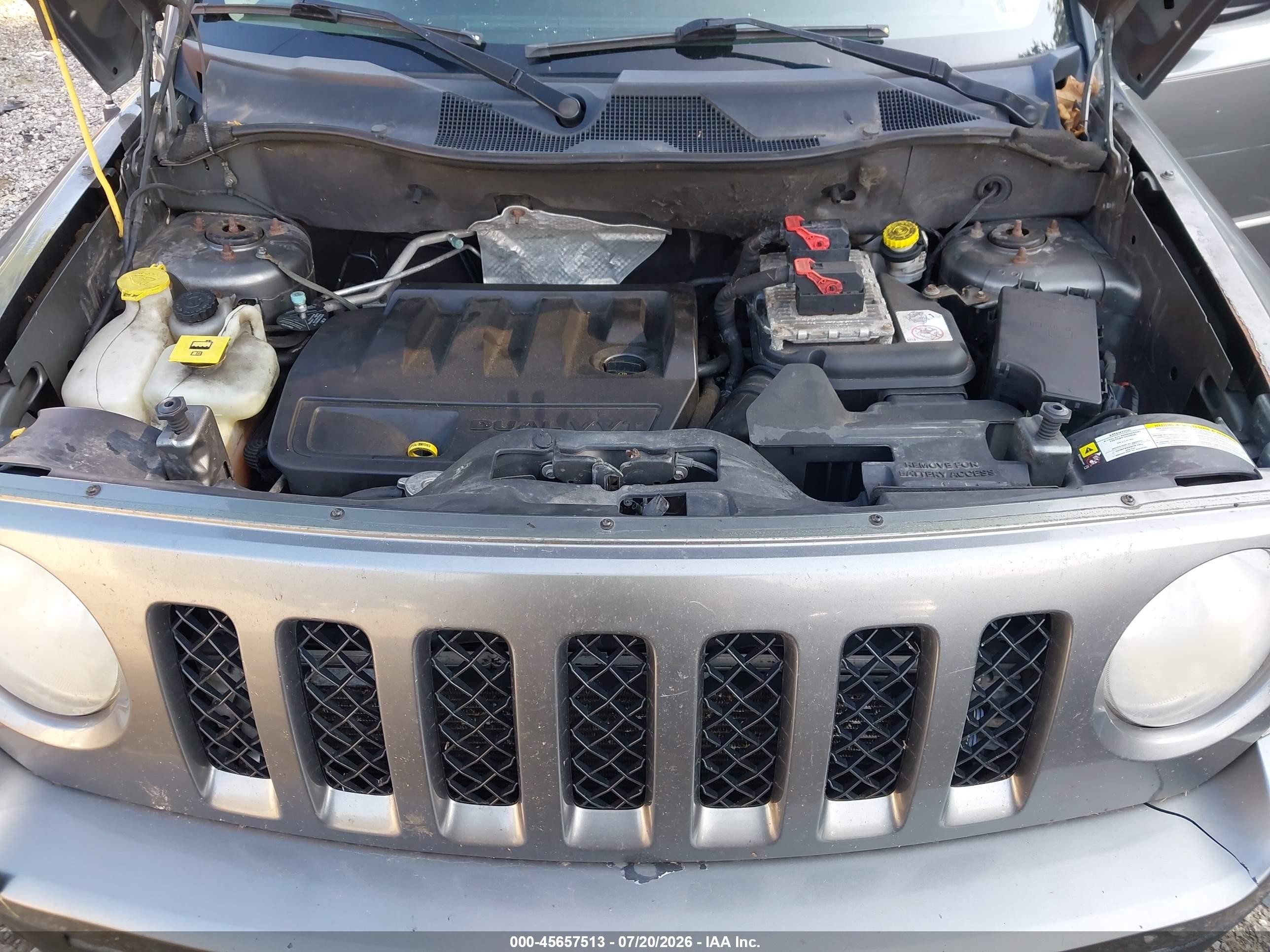 2012 Jeep Patriot Limited Gray vin: 1C4NJRCB7CD517734