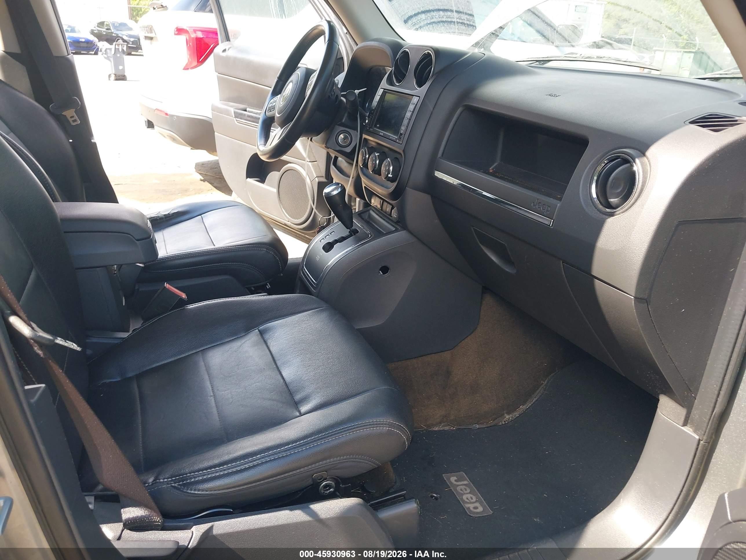 2014 Jeep Patriot Limited Gray vin: 1C4NJRCB7ED501858