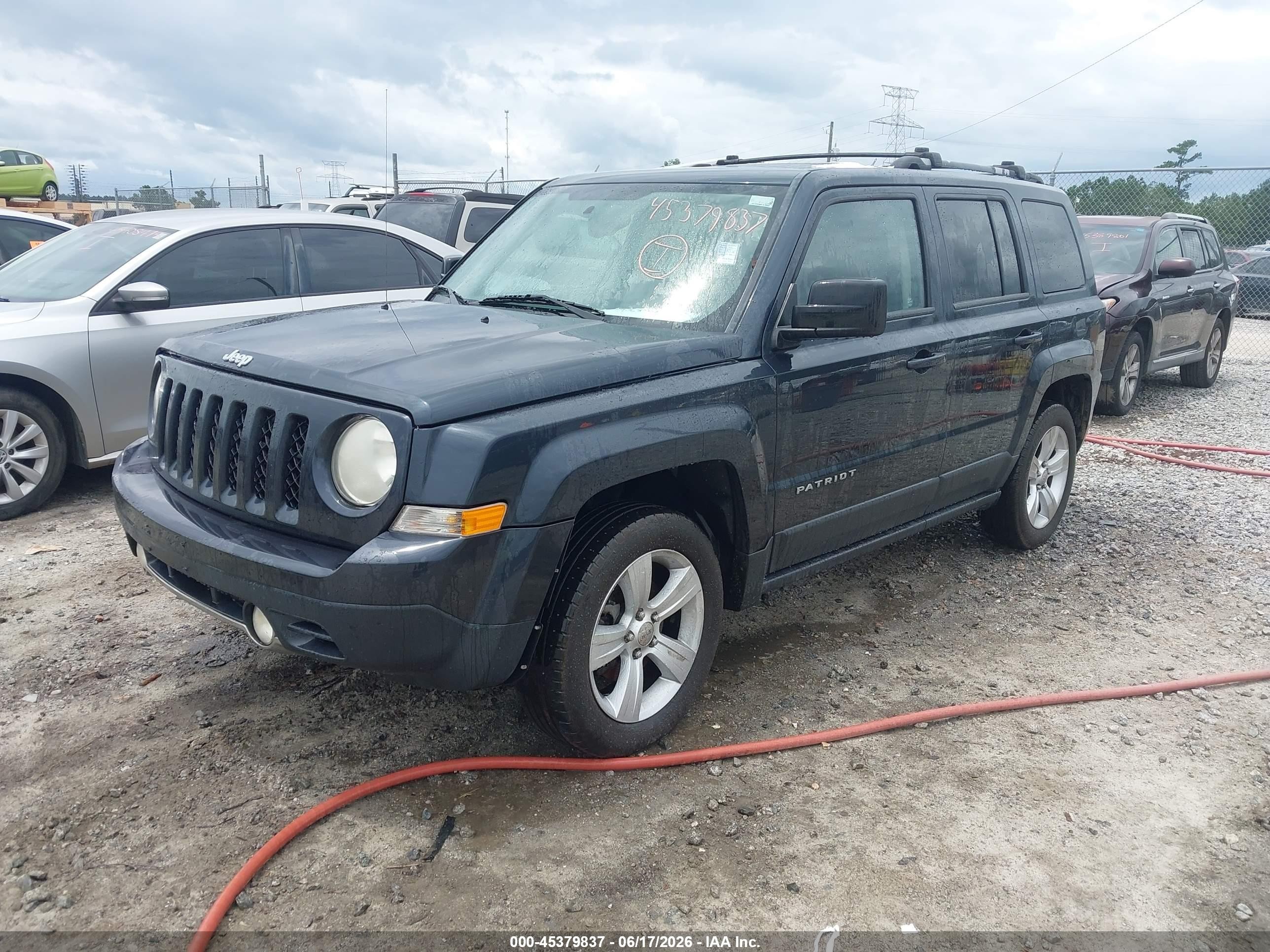 2014 Jeep Patriot Limited Dark Blue vin: 1C4NJRCB7ED780860