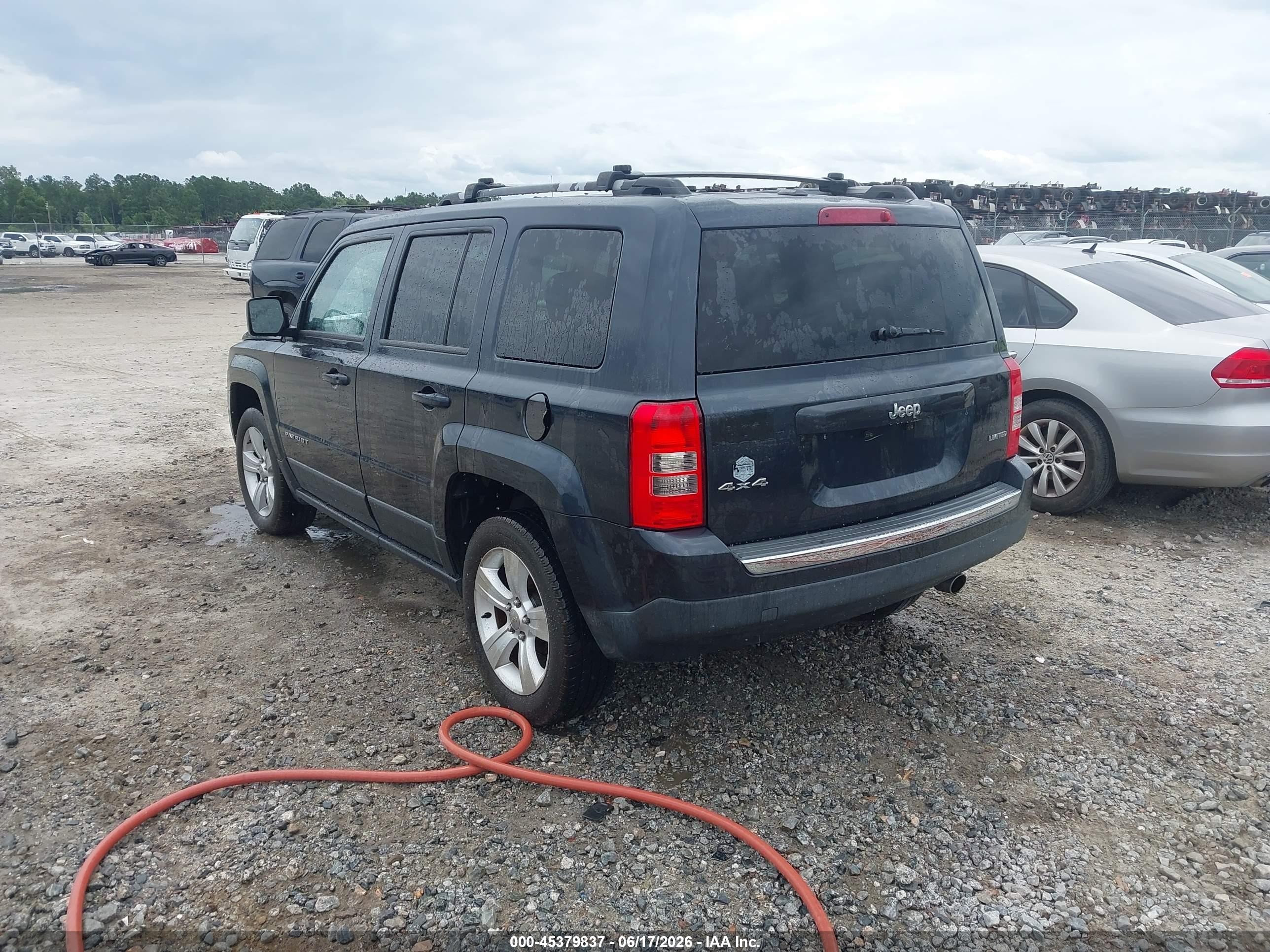 2014 Jeep Patriot Limited Dark Blue vin: 1C4NJRCB7ED780860