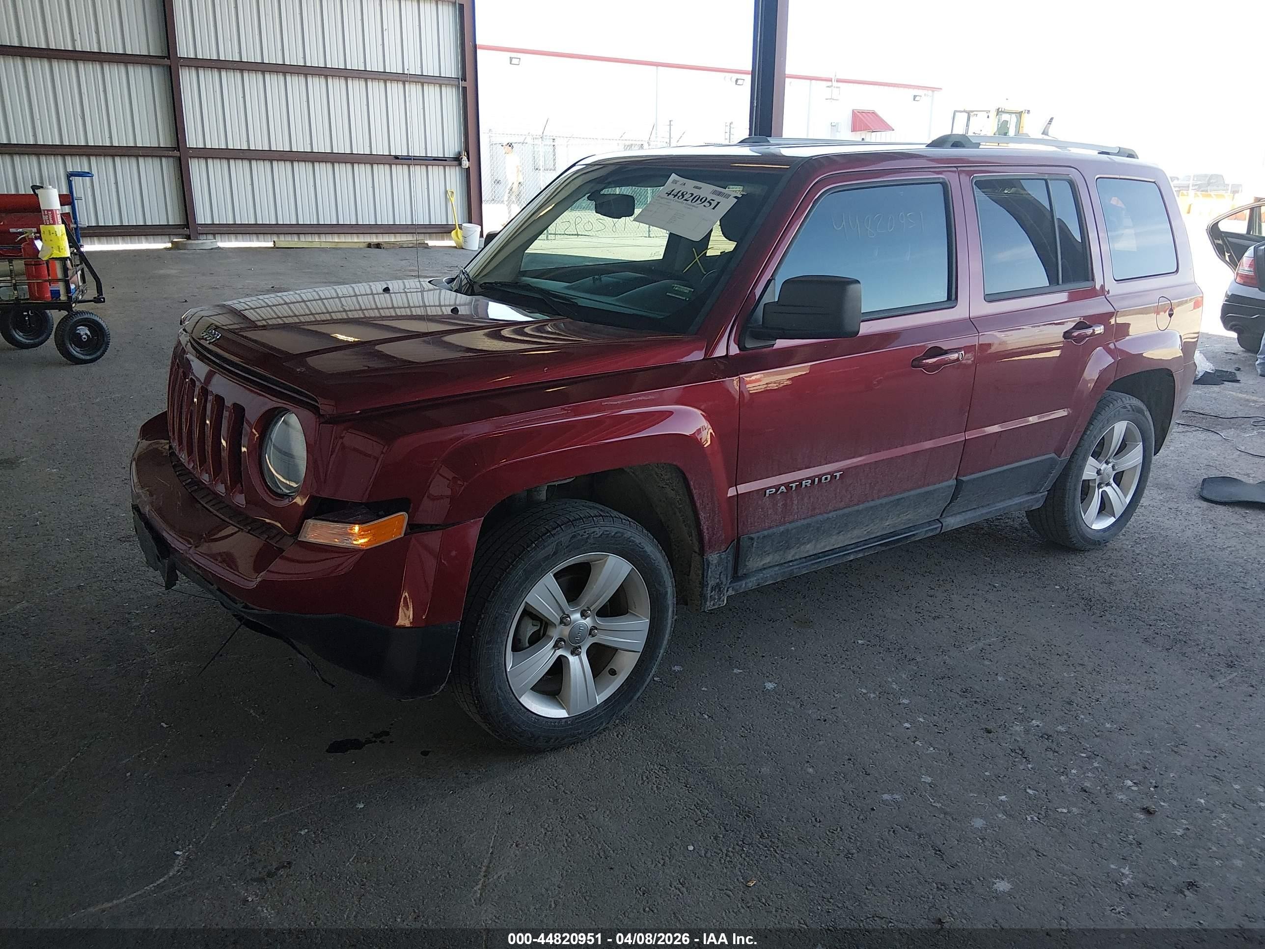 2014 Jeep Patriot Limited Maroon vin: 1C4NJRCB7ED928456