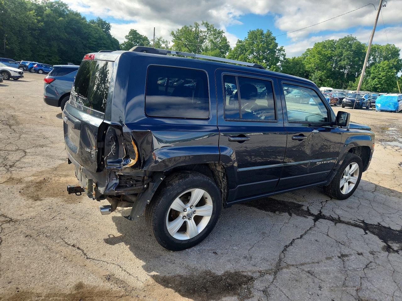 2014 Jeep Patriot Limited Black vin: 1C4NJRCB7ED928618