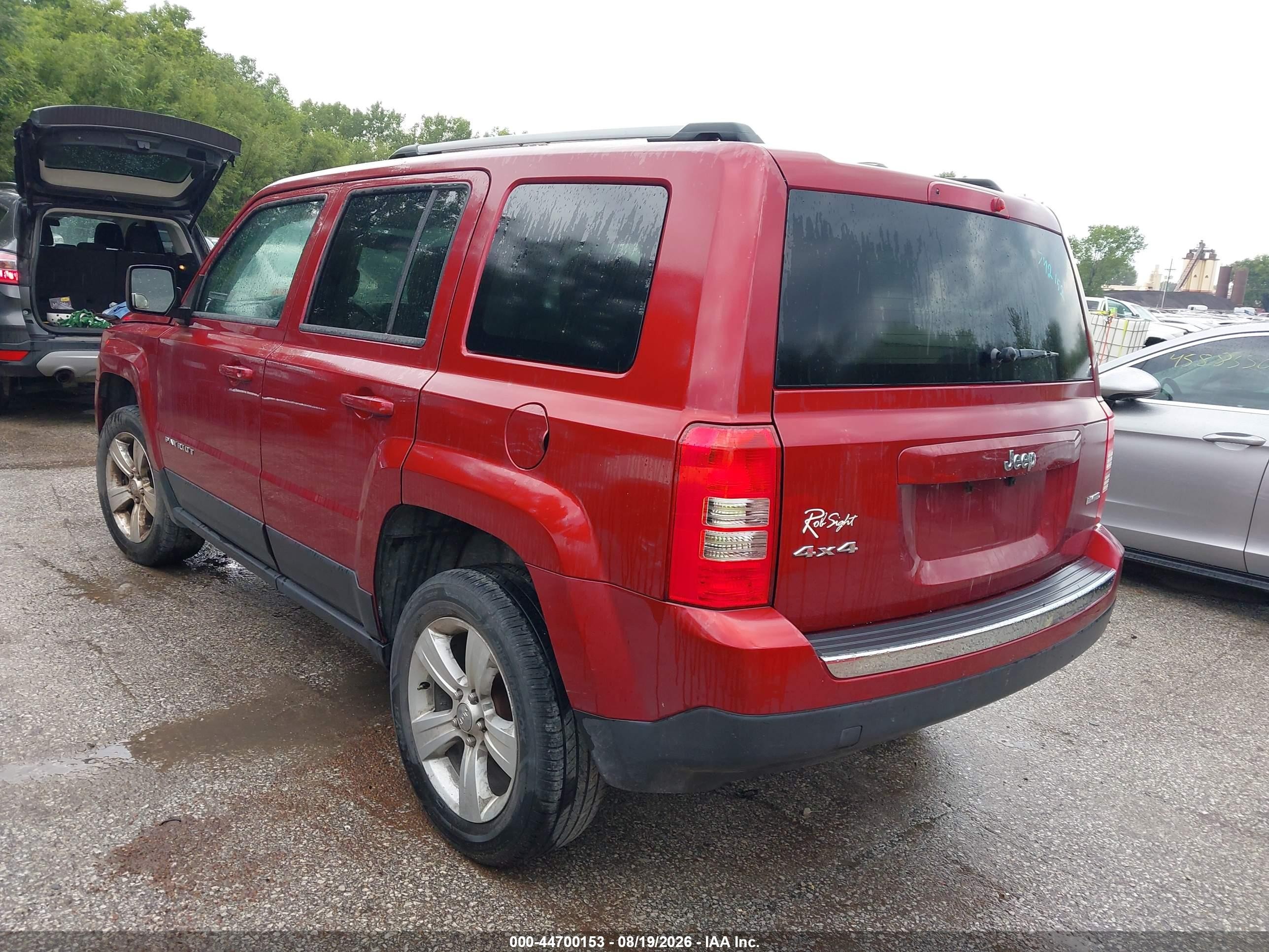 2014 Jeep Patriot Limited Red vin: 1C4NJRCB8ED746152