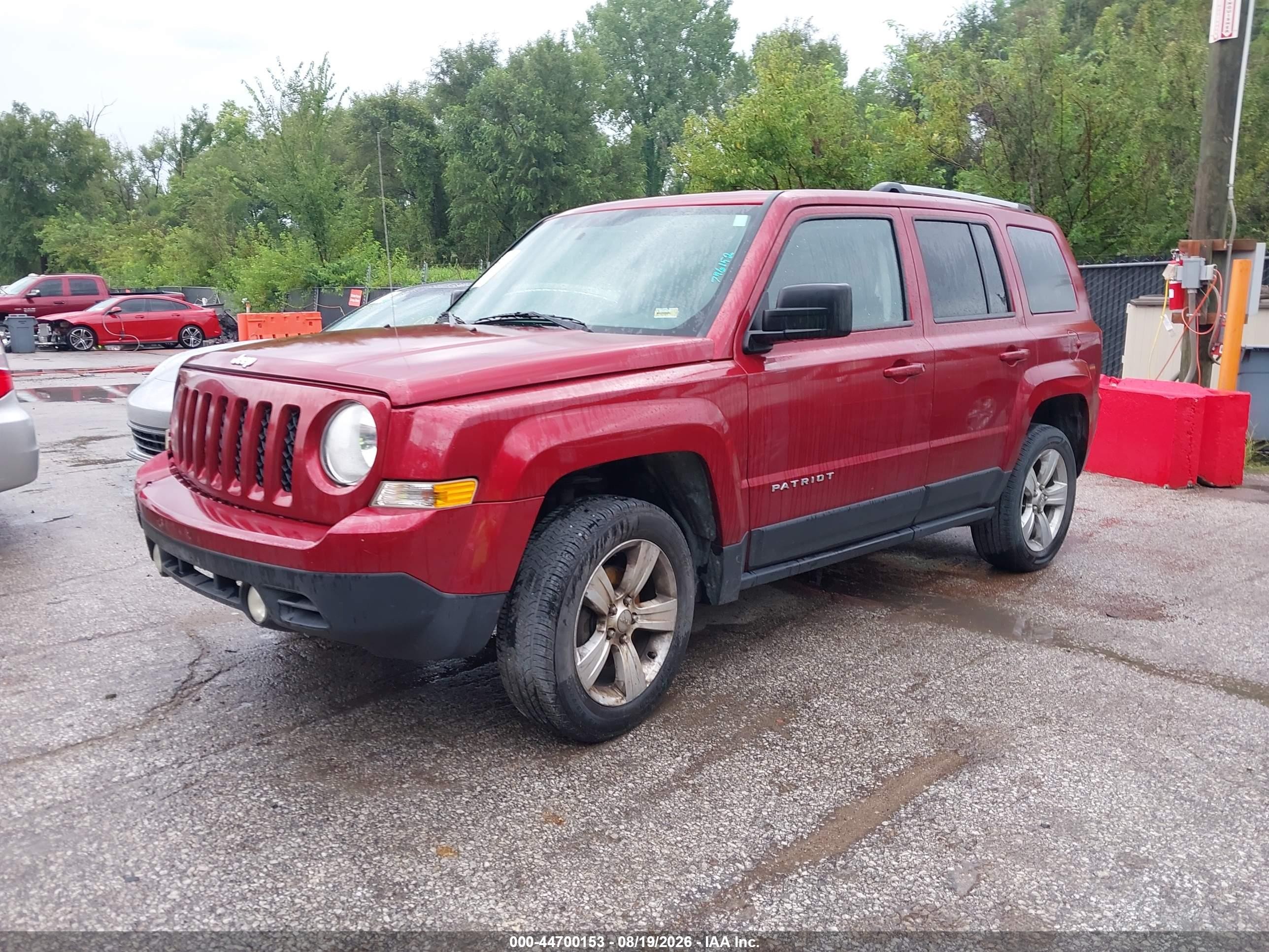 2014 Jeep Patriot Limited Red vin: 1C4NJRCB8ED746152