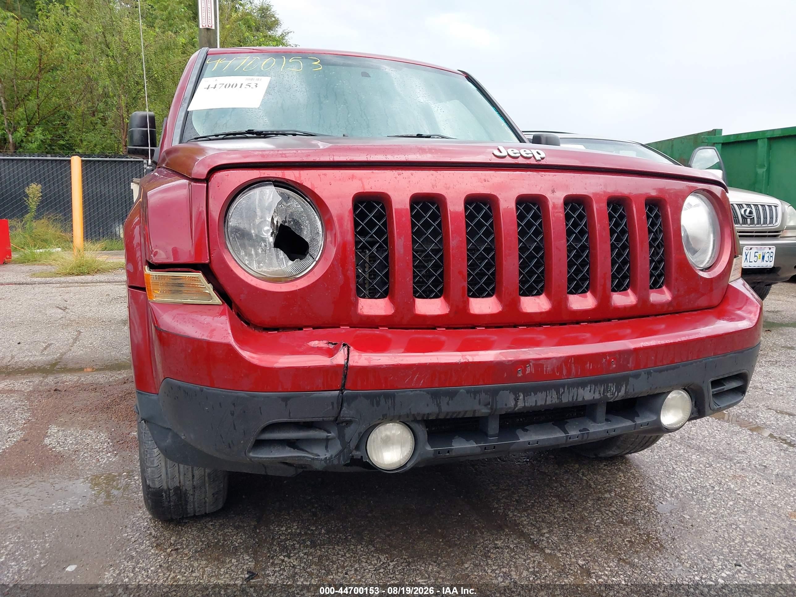2014 Jeep Patriot Limited Red vin: 1C4NJRCB8ED746152