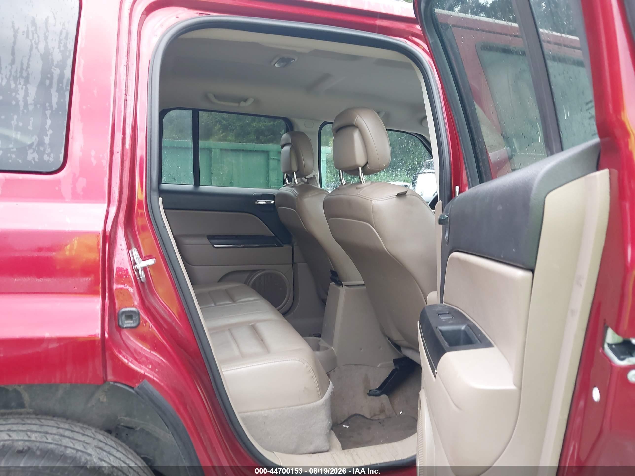 2014 Jeep Patriot Limited Red vin: 1C4NJRCB8ED746152