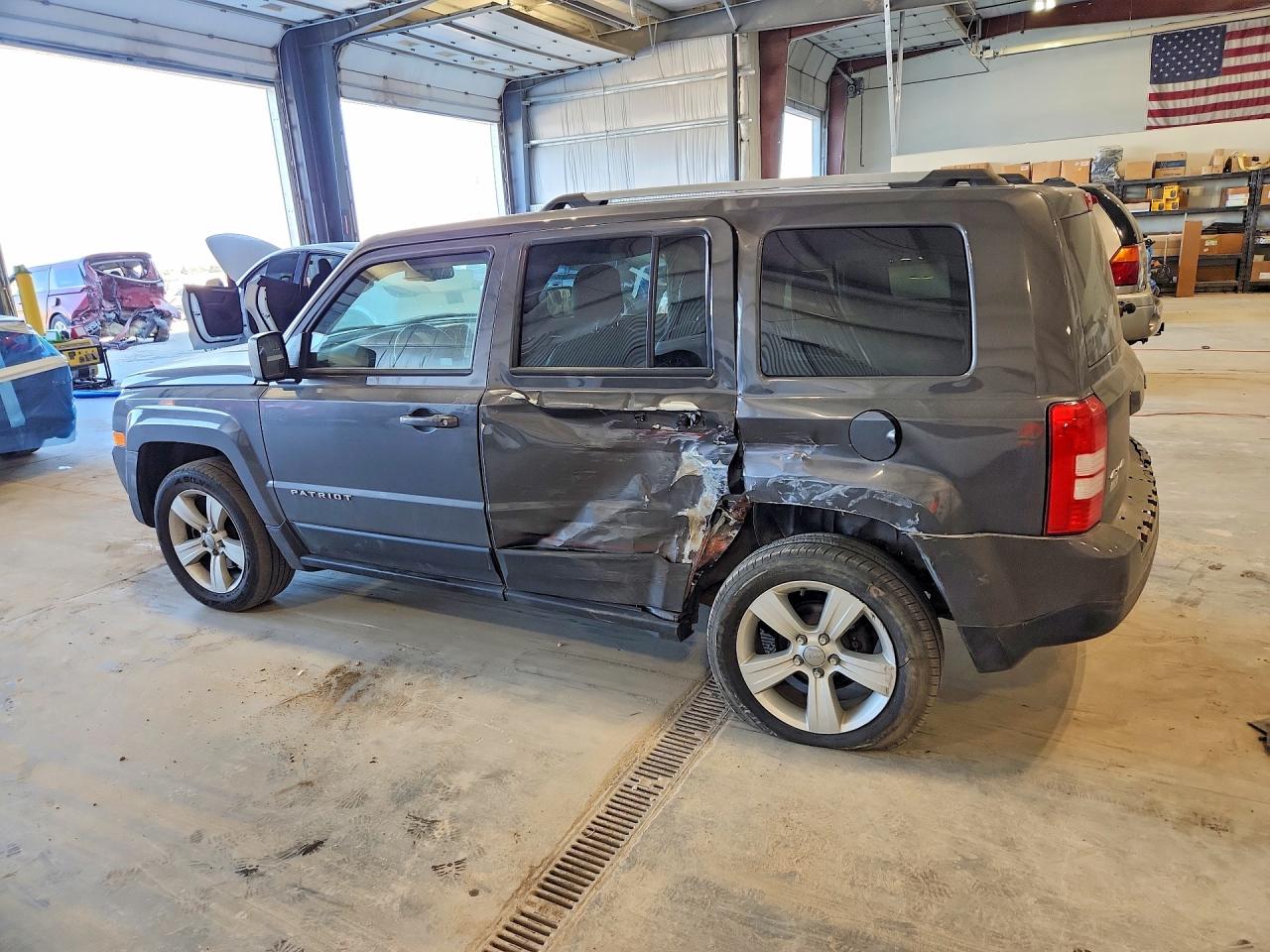 2015 Jeep Patriot Limited Gray vin: 1C4NJRCB8FD183895