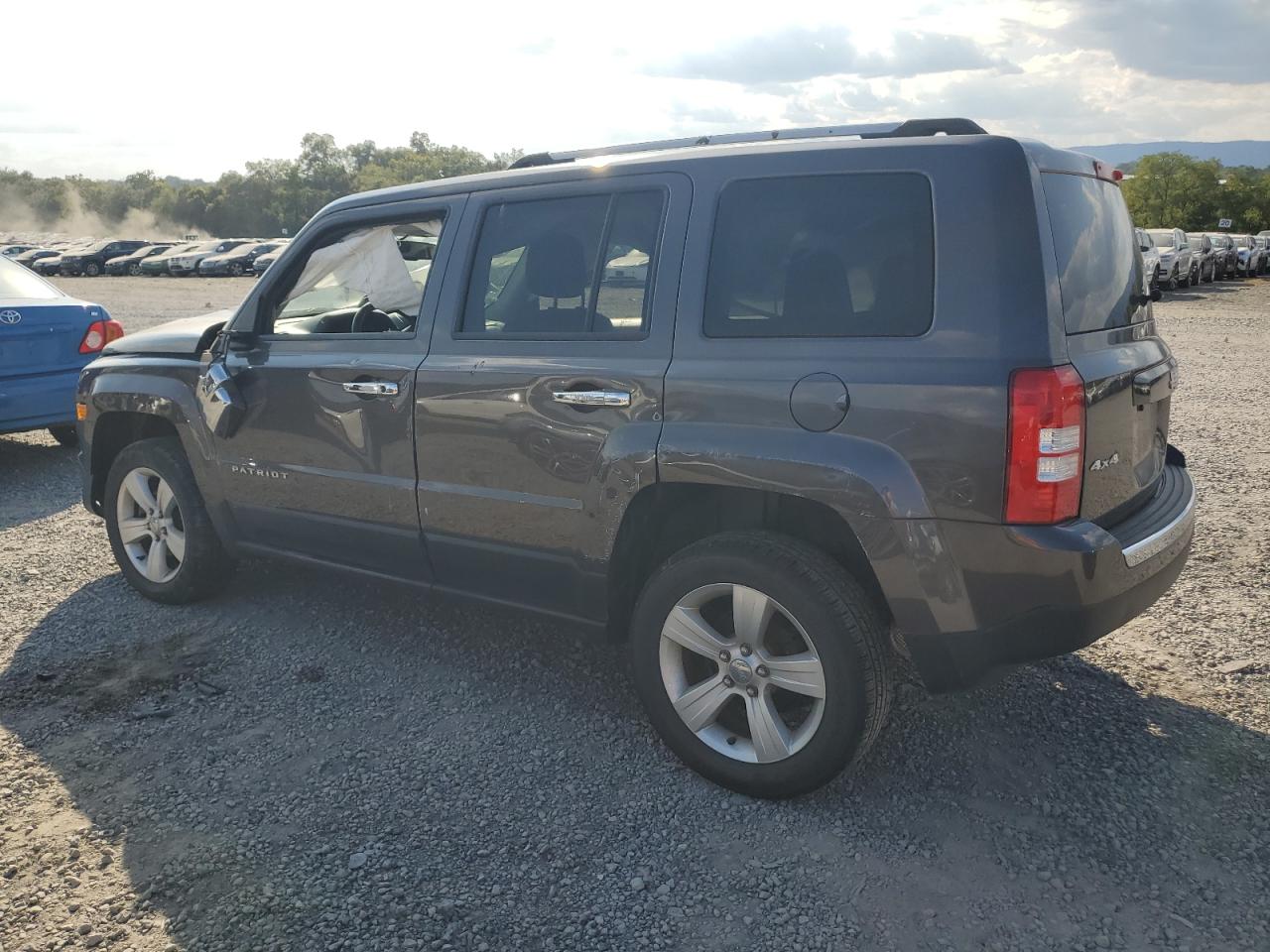 2015 Jeep Patriot Limited Серый vin: 1C4NJRCB8FD190300