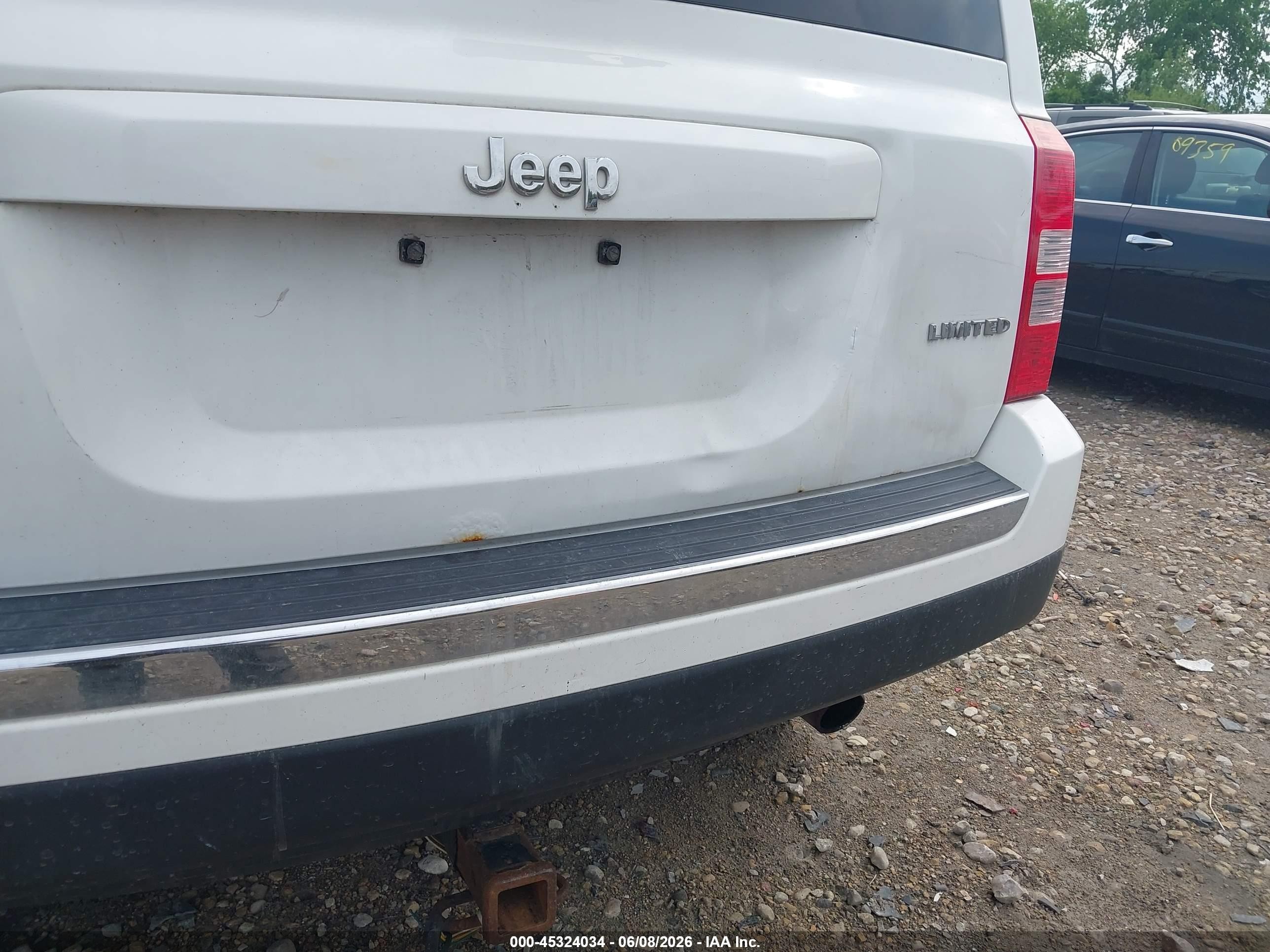 2012 Jeep Patriot Limited White vin: 1C4NJRCB9CD580947