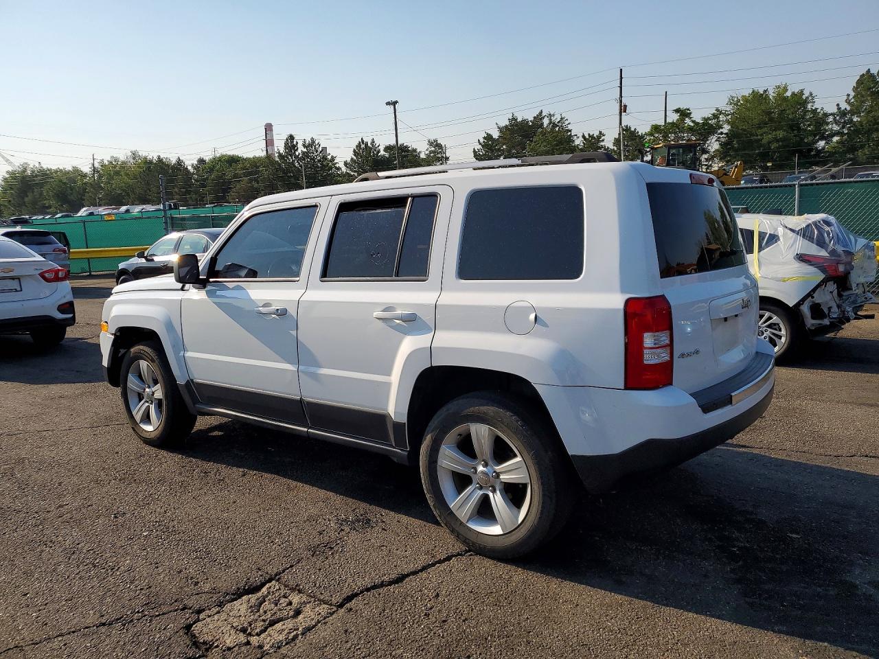 2013 Jeep Patriot Limited White vin: 1C4NJRCB9DD185376