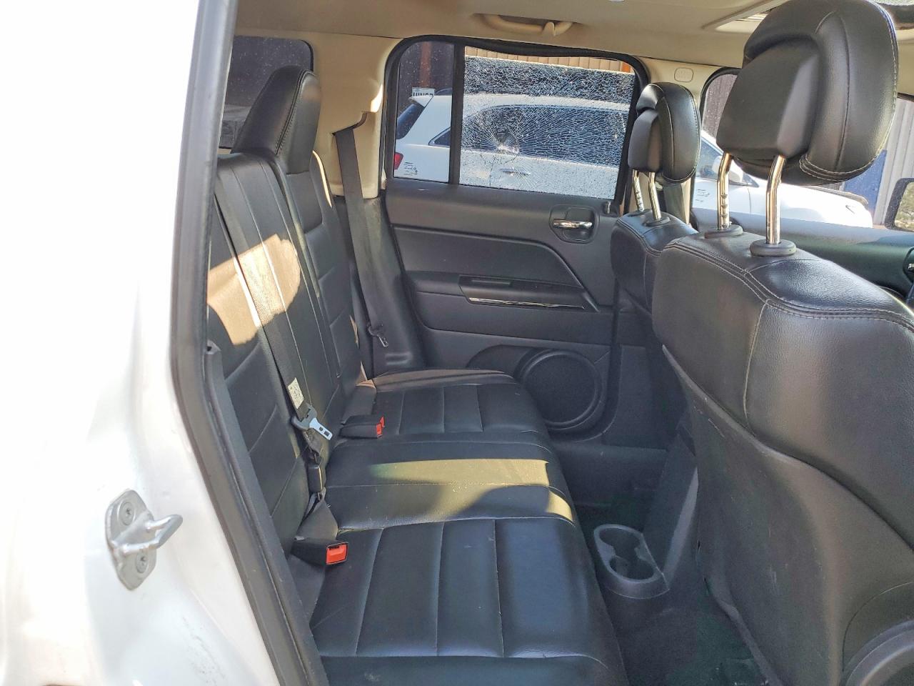 2013 Jeep Patriot Limited White vin: 1C4NJRCB9DD185376