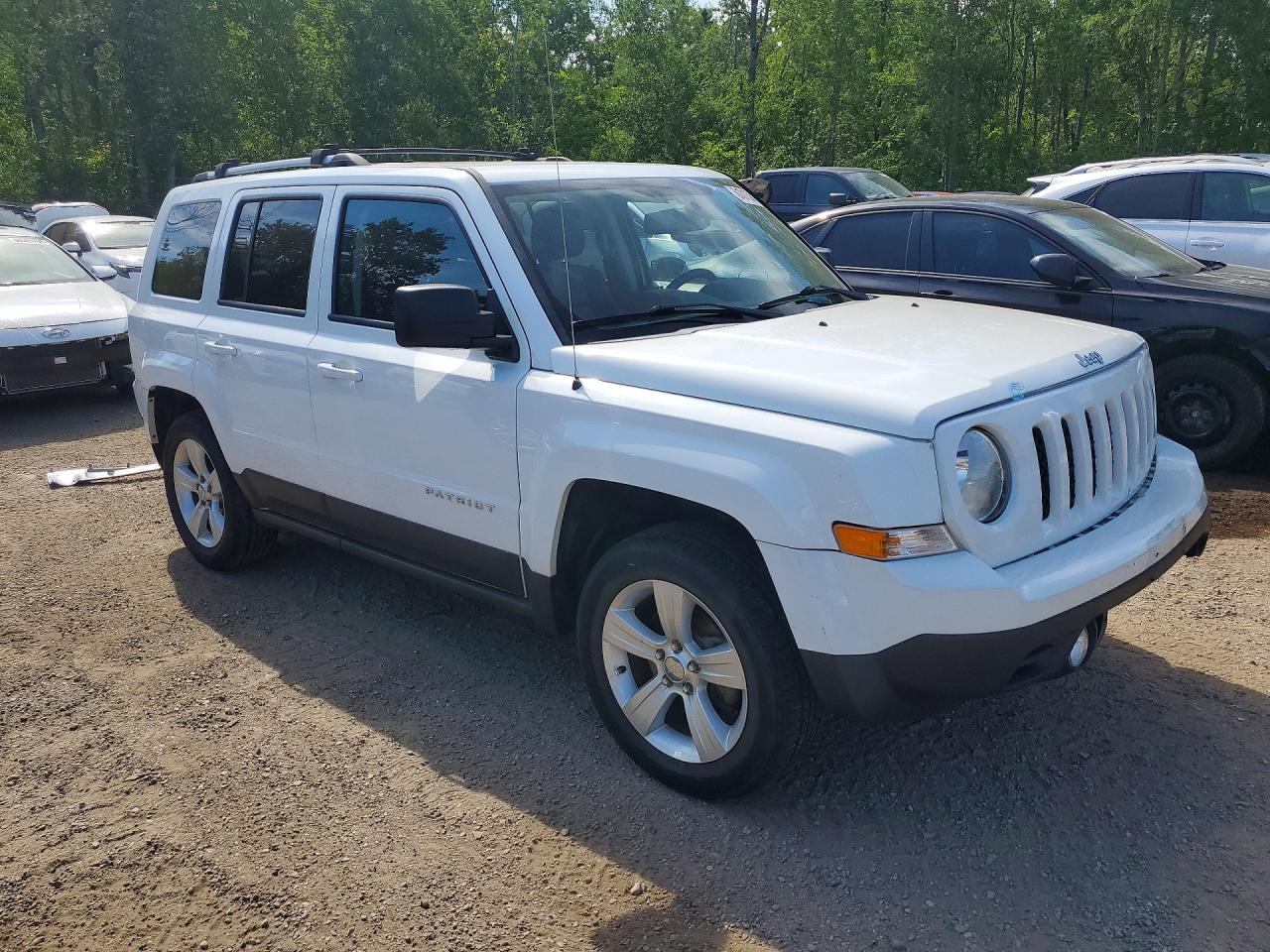 2015 Jeep Patriot Limited Белый vin: 1C4NJRCB9FD393499