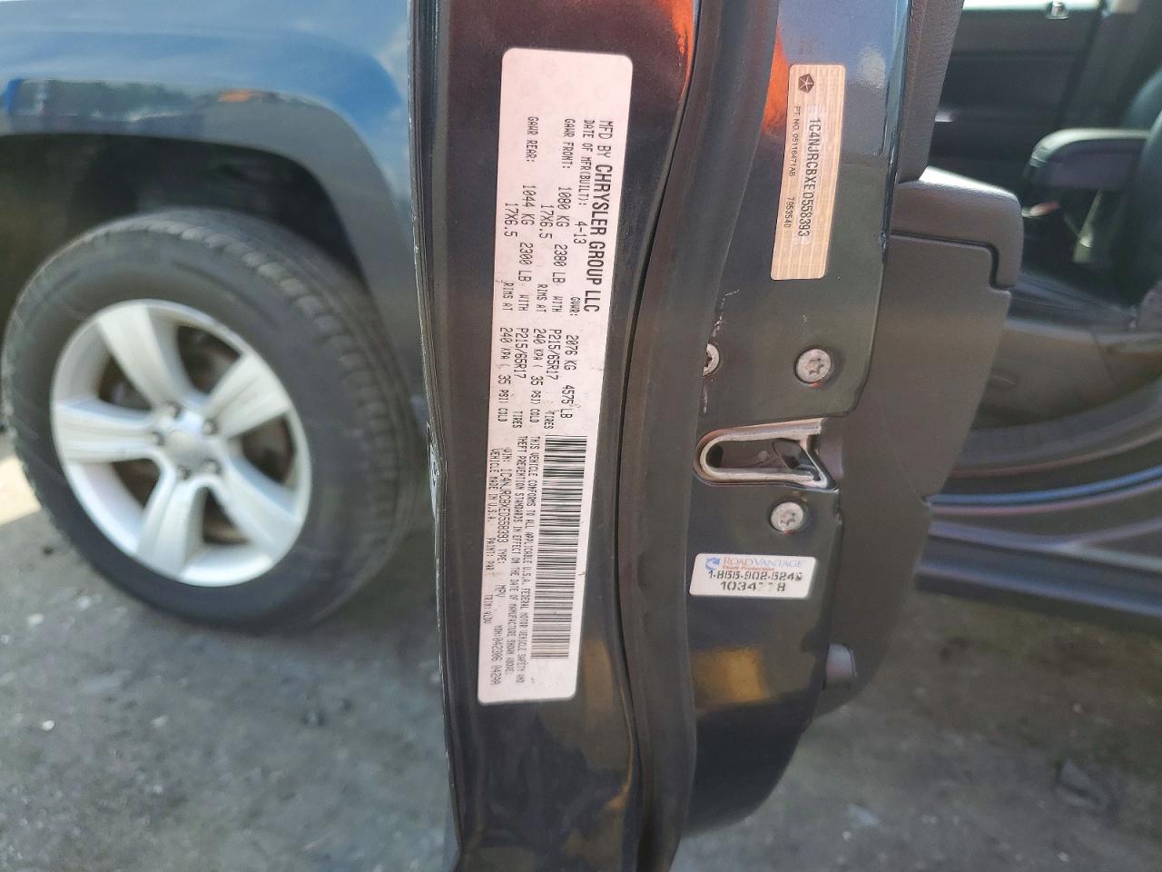 2014 Jeep Patriot Limited Black vin: 1C4NJRCBXED558393