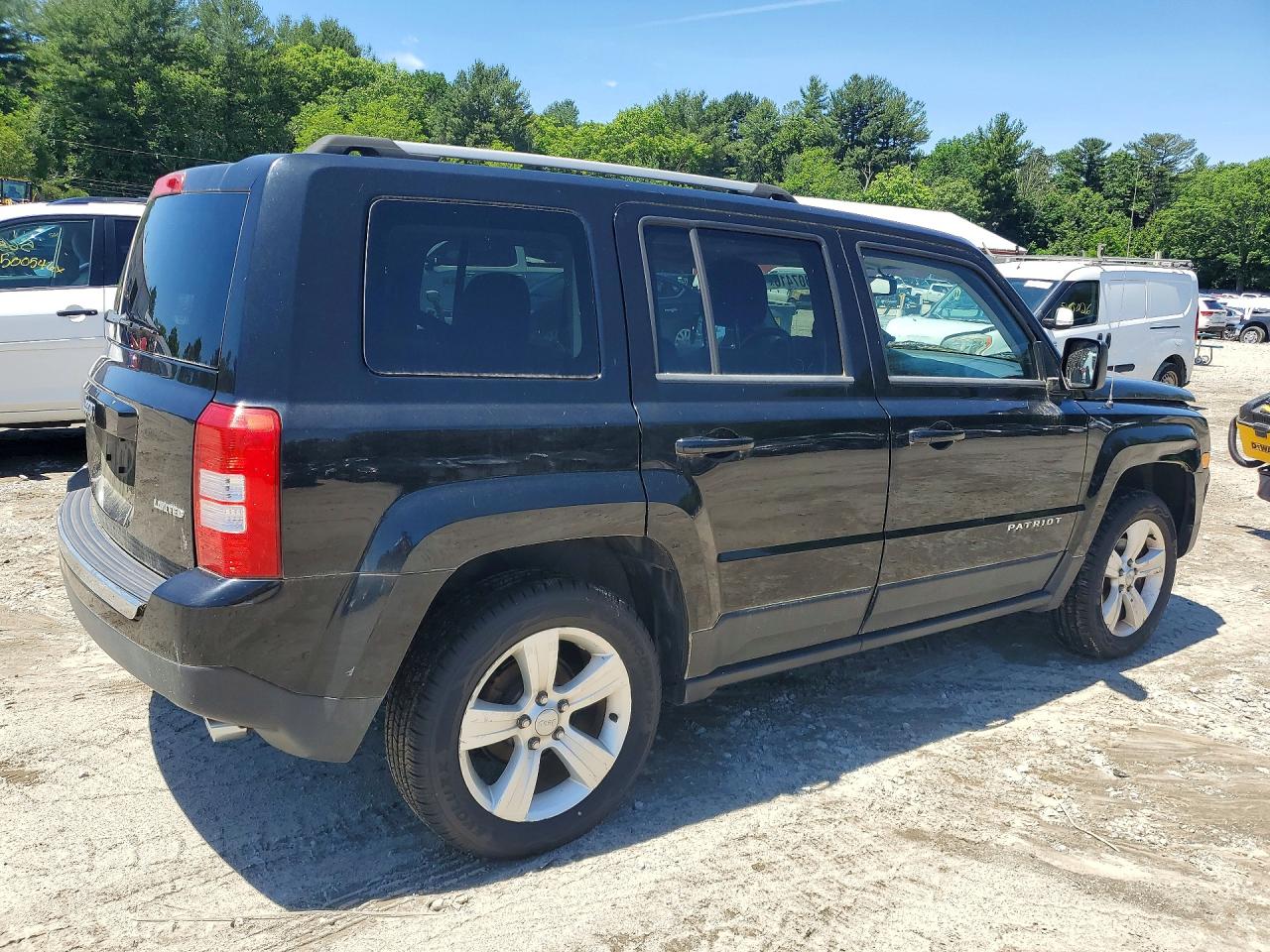 2014 Jeep Patriot Limited Black vin: 1C4NJRCBXED684866