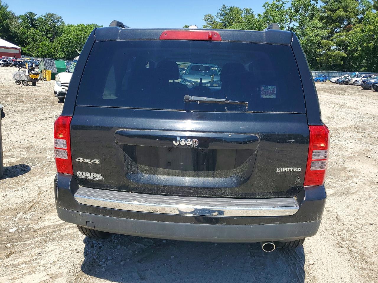2014 Jeep Patriot Limited Black vin: 1C4NJRCBXED684866