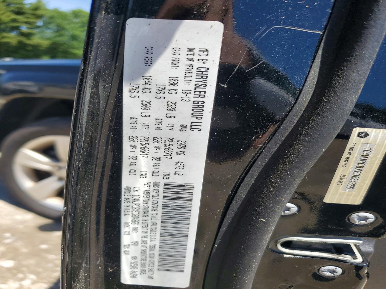 2014 Jeep Patriot Limited Black vin: 1C4NJRCBXED684866