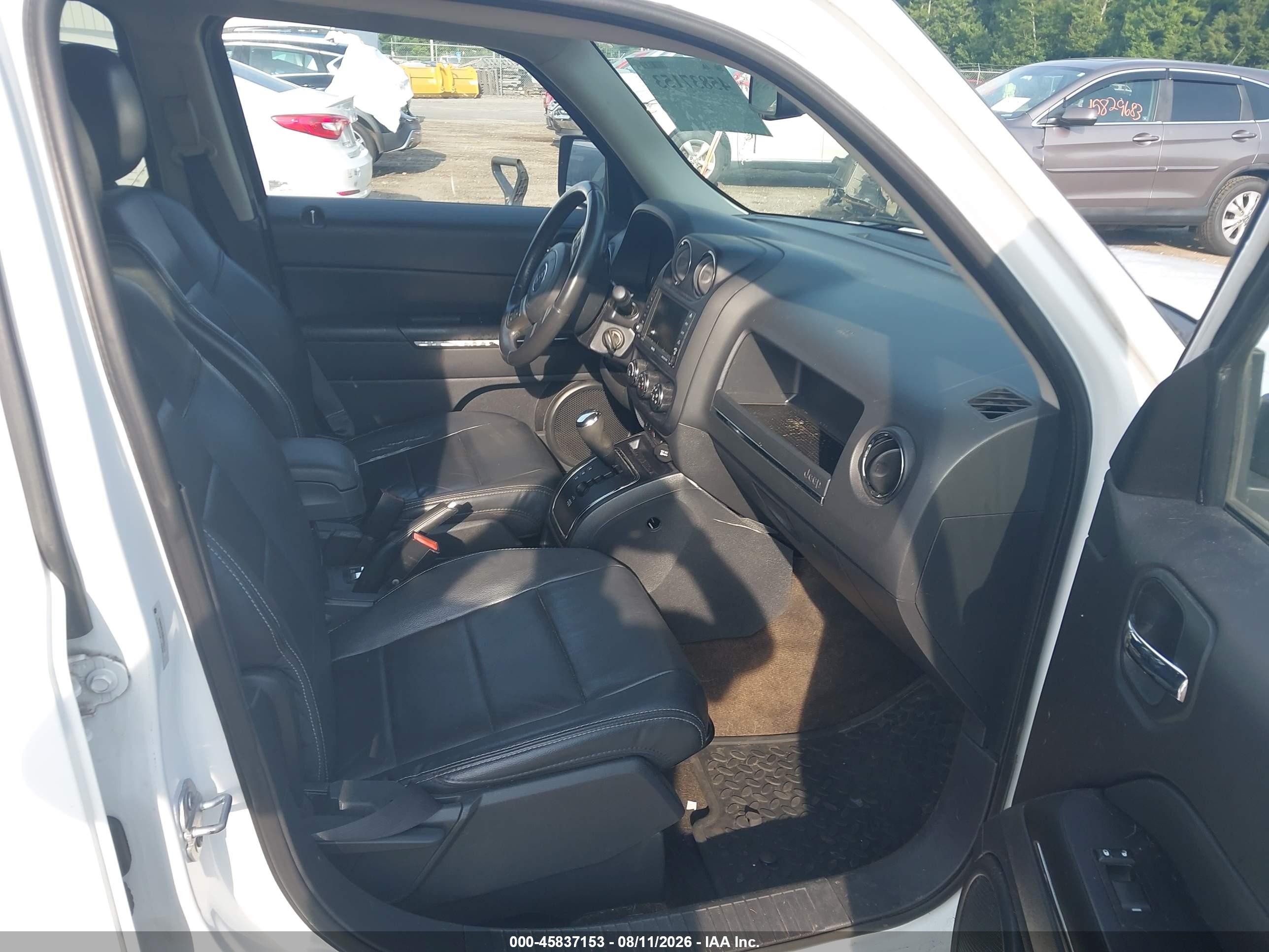 2014 Jeep Patriot Limited Белый vin: 1C4NJRCBXED928726