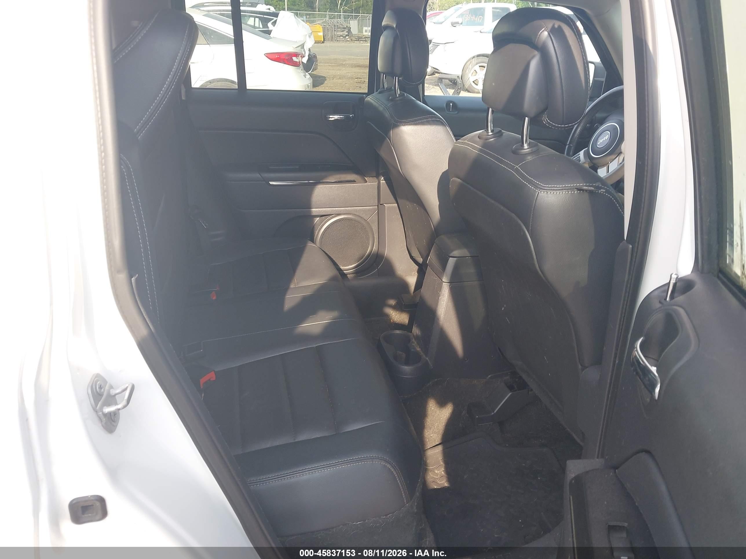 2014 Jeep Patriot Limited Белый vin: 1C4NJRCBXED928726