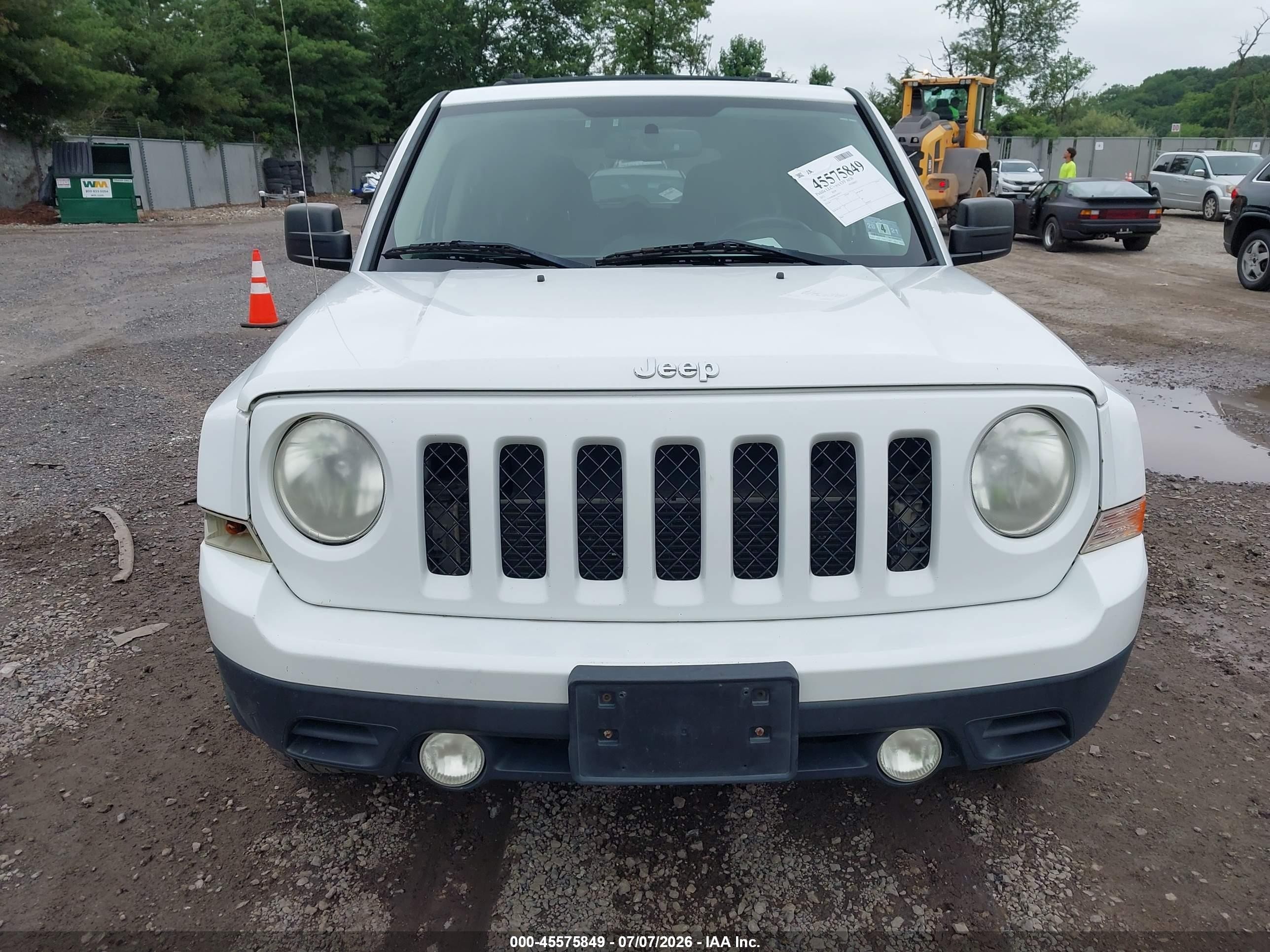 2012 Jeep Patriot Latitude White vin: 1C4NJRFB0CD578757