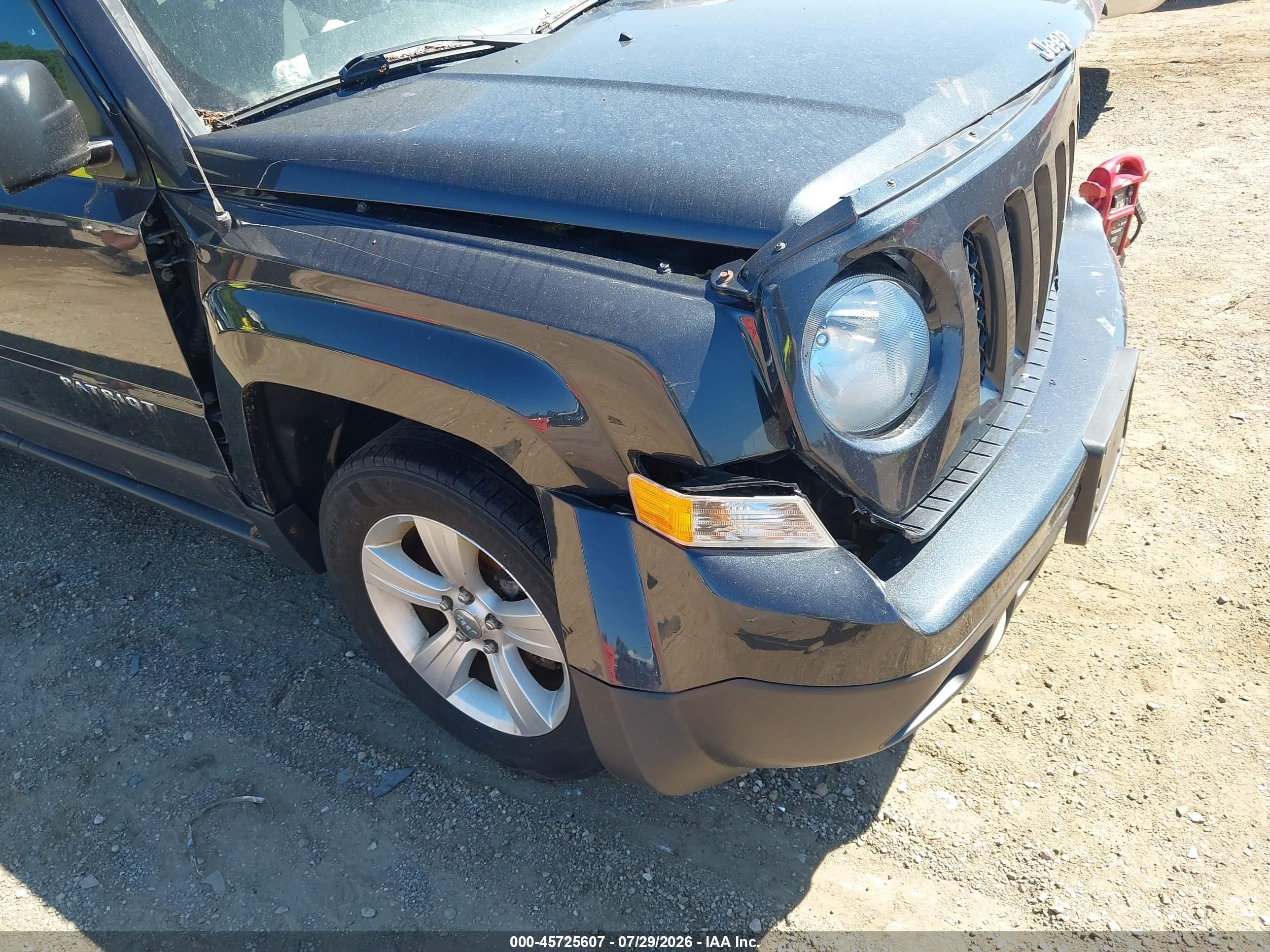 2014 Jeep Patriot Latitude Blue vin: 1C4NJRFB0ED585775