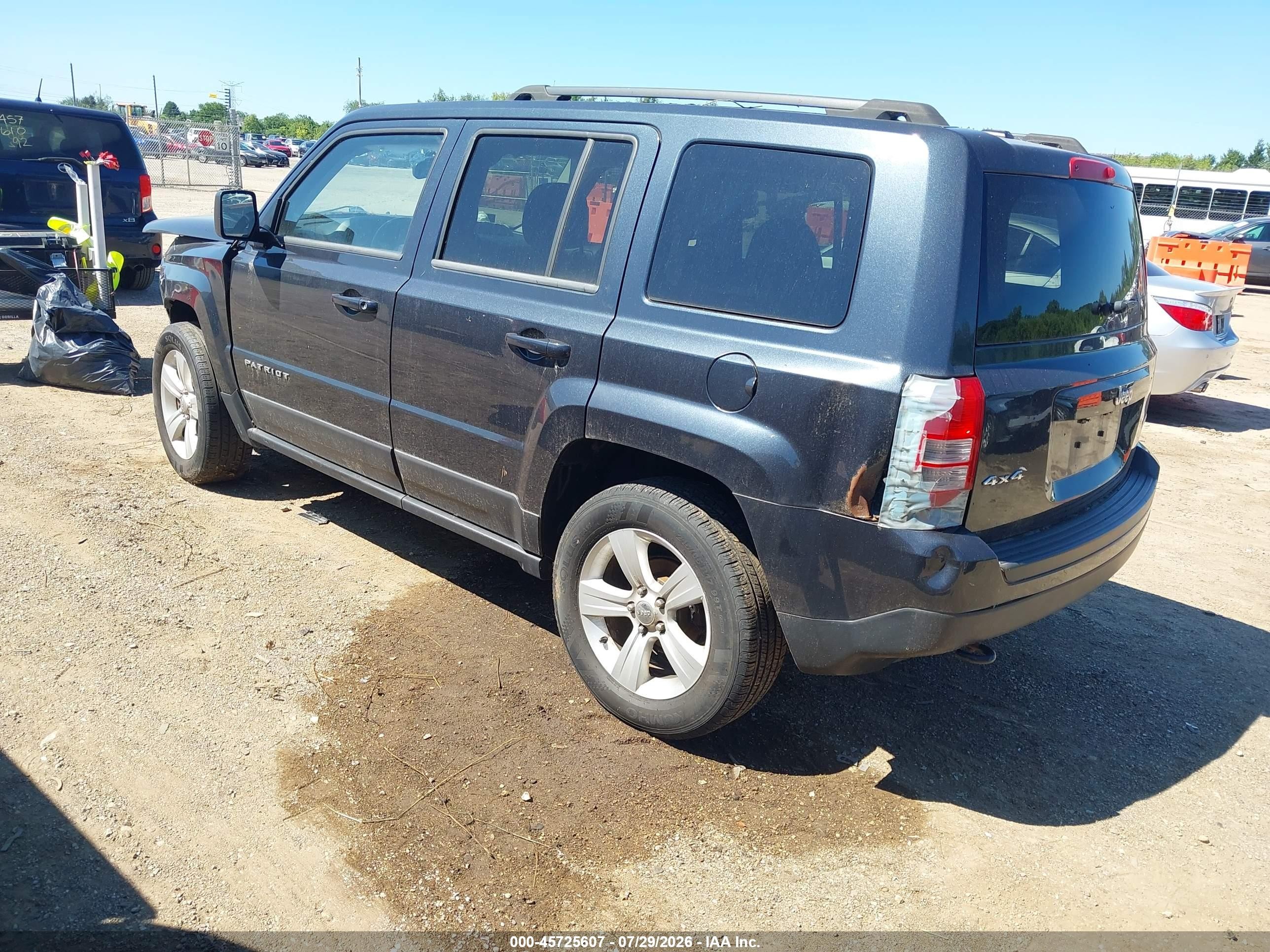 2014 Jeep Patriot Latitude Blue vin: 1C4NJRFB0ED585775