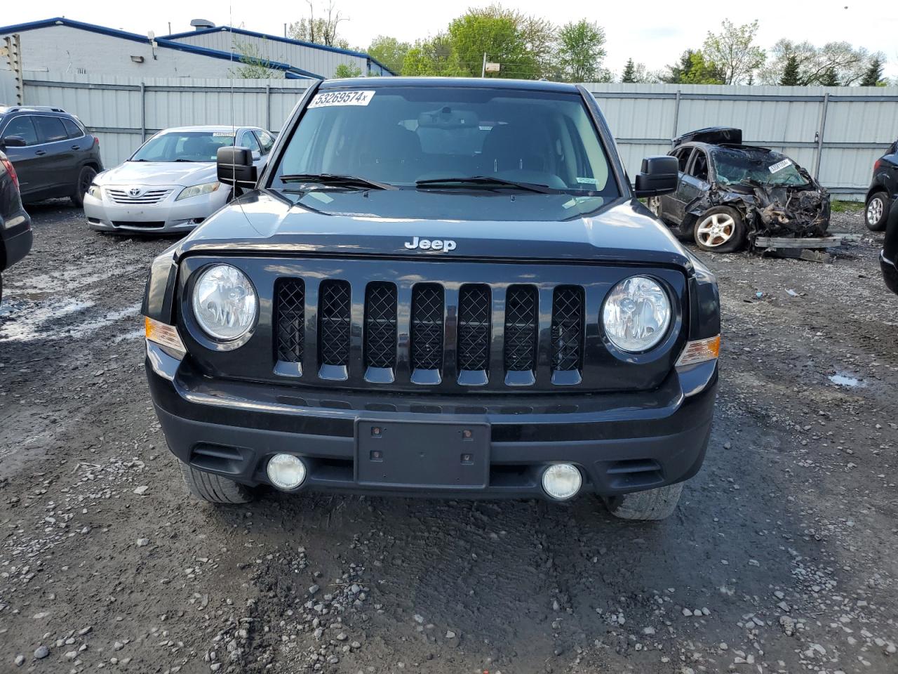 2014 Jeep Patriot Latitude Black vin: 1C4NJRFB0ED791985