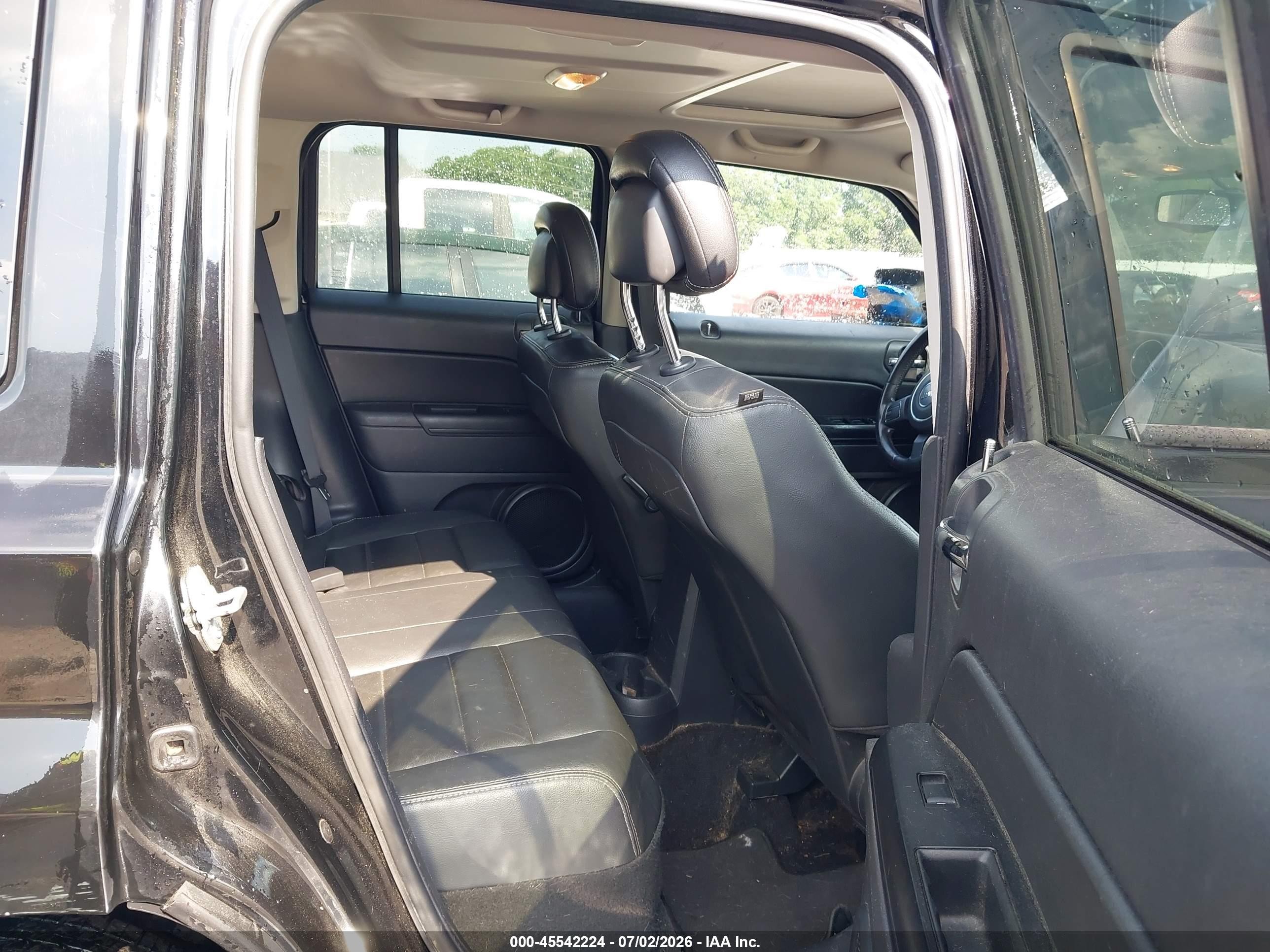2015 Jeep Patriot High Altitude Edition Черный vin: 1C4NJRFB0FD168707