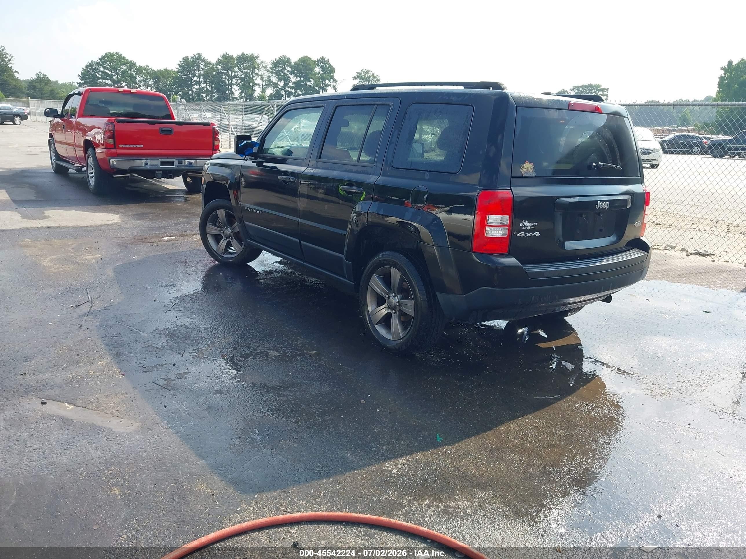 2015 Jeep Patriot High Altitude Edition Черный vin: 1C4NJRFB0FD168707