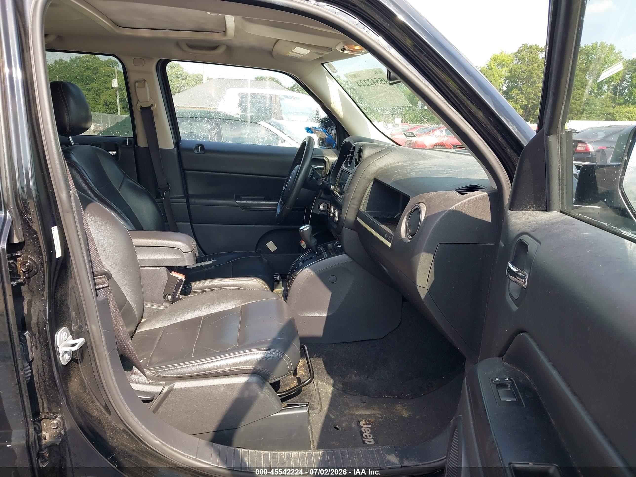 2015 Jeep Patriot High Altitude Edition Черный vin: 1C4NJRFB0FD168707