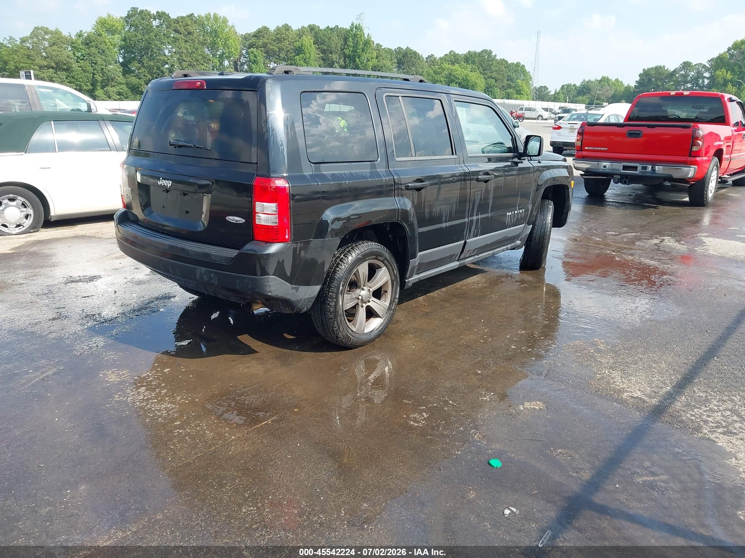 2015 Jeep Patriot High Altitude Edition Черный vin: 1C4NJRFB0FD168707