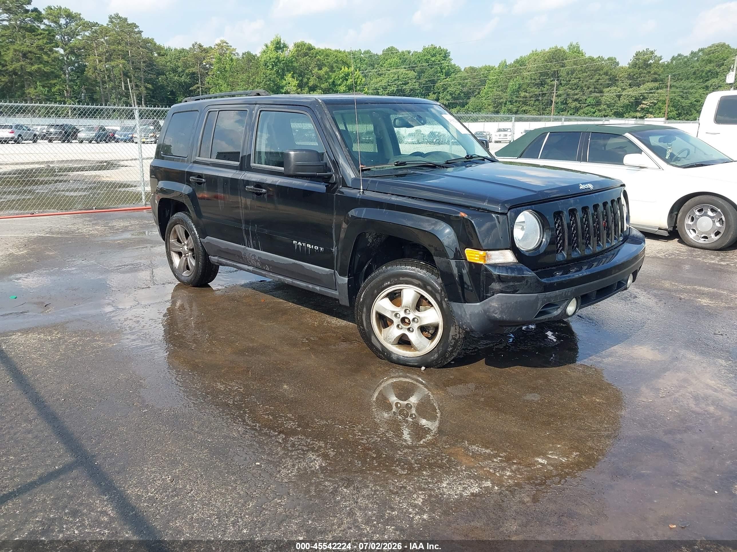 2015 Jeep Patriot High Altitude Edition Черный vin: 1C4NJRFB0FD168707