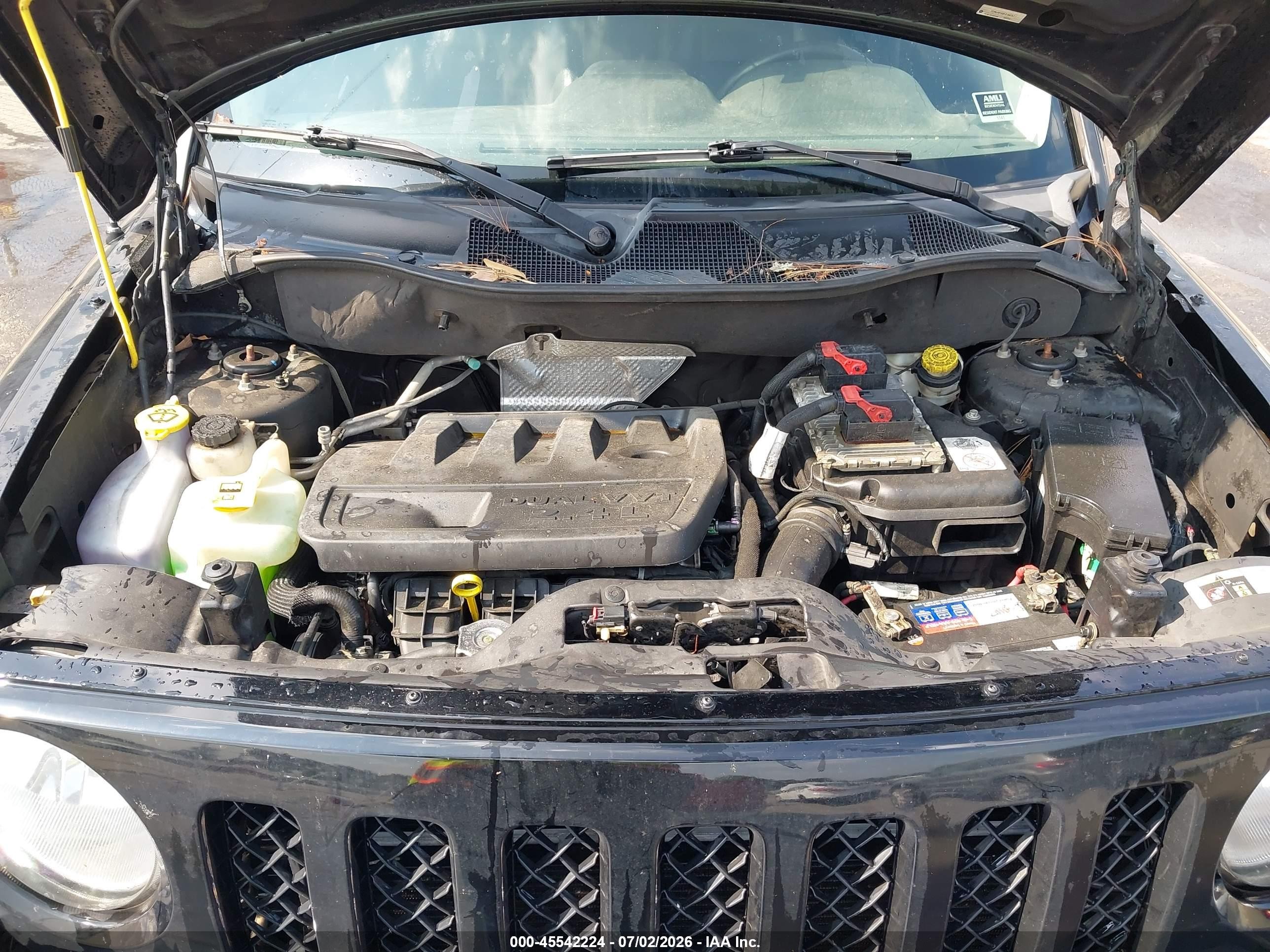 2015 Jeep Patriot High Altitude Edition Черный vin: 1C4NJRFB0FD168707